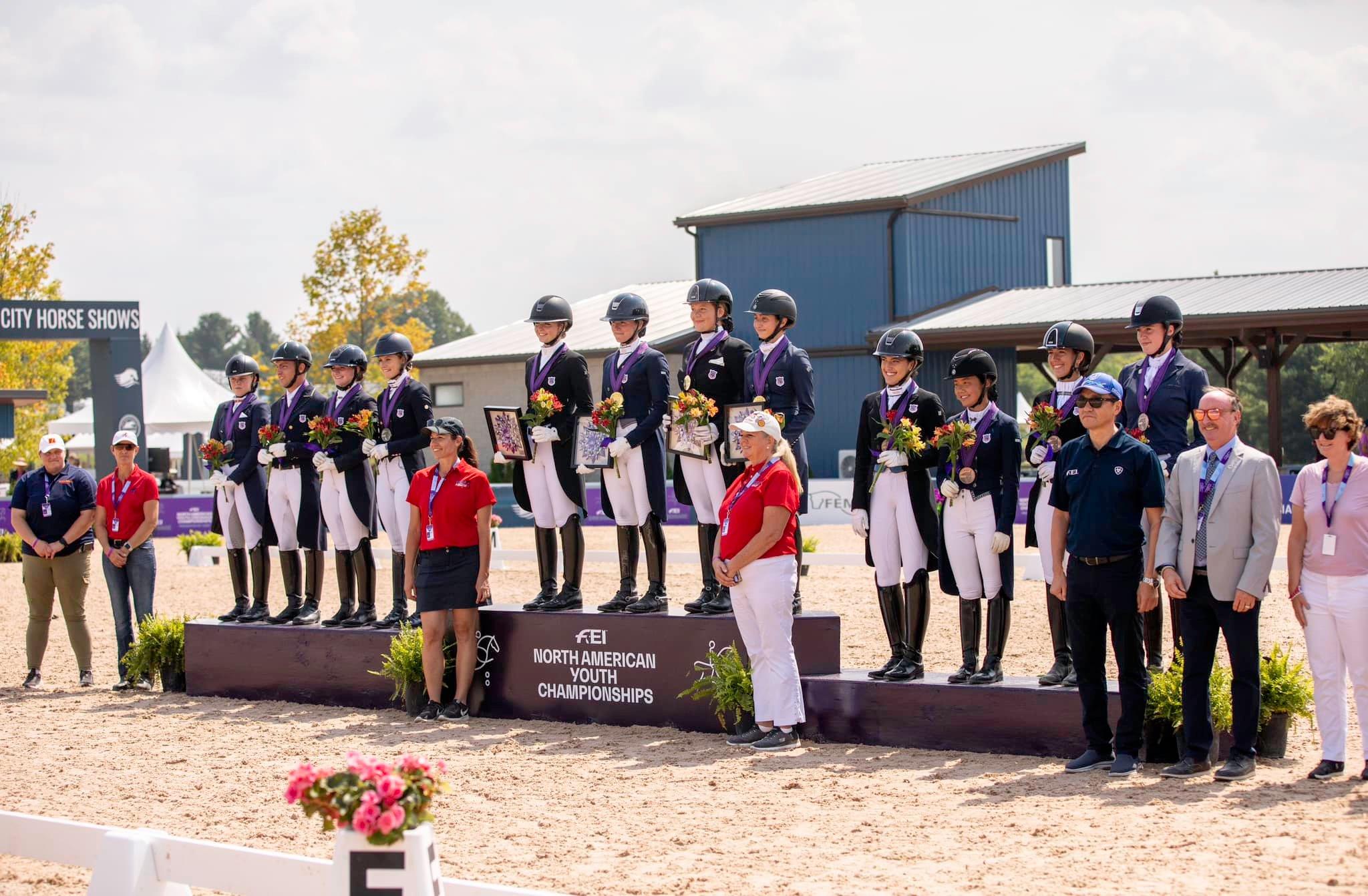 Photo showcasing the 2024 FEI North American Youth Championships