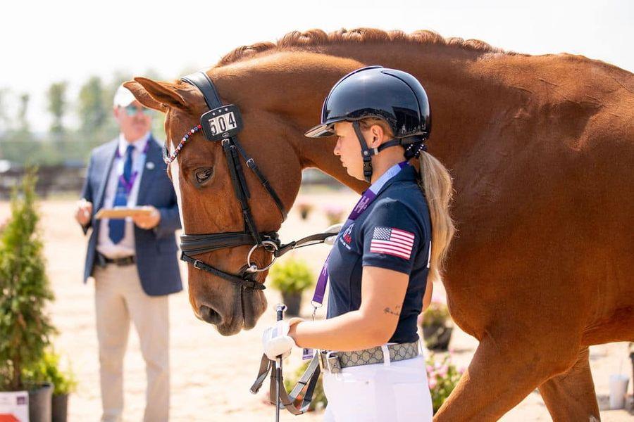 Photo showcasing the 2024 FEI North American Youth Championships
