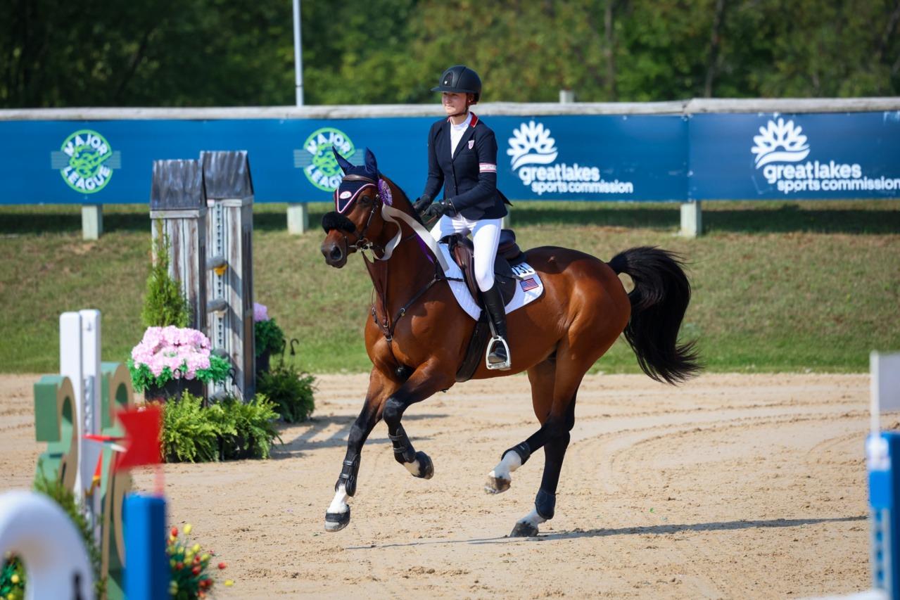 Photo showcasing the 2024 FEI North American Youth Championships
