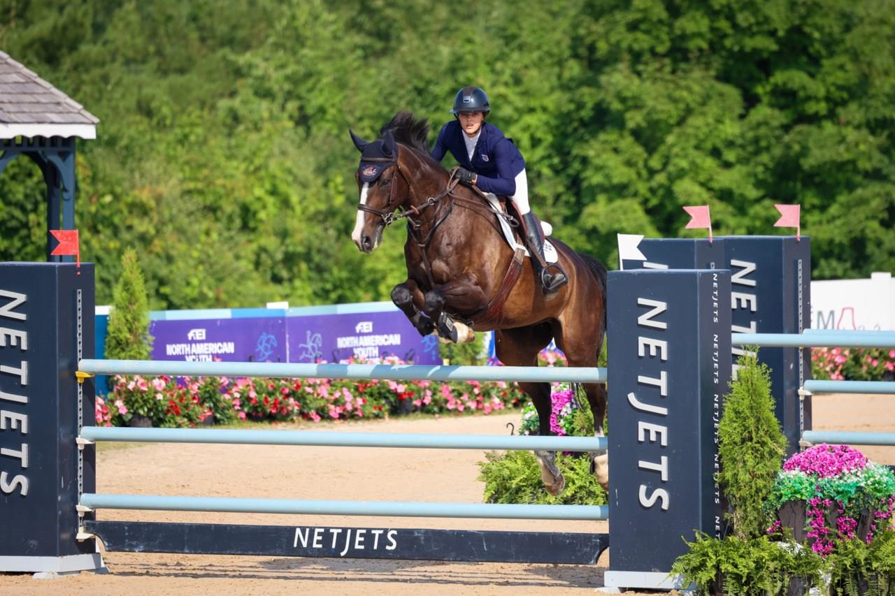 Photo showcasing the 2024 FEI North American Youth Championships