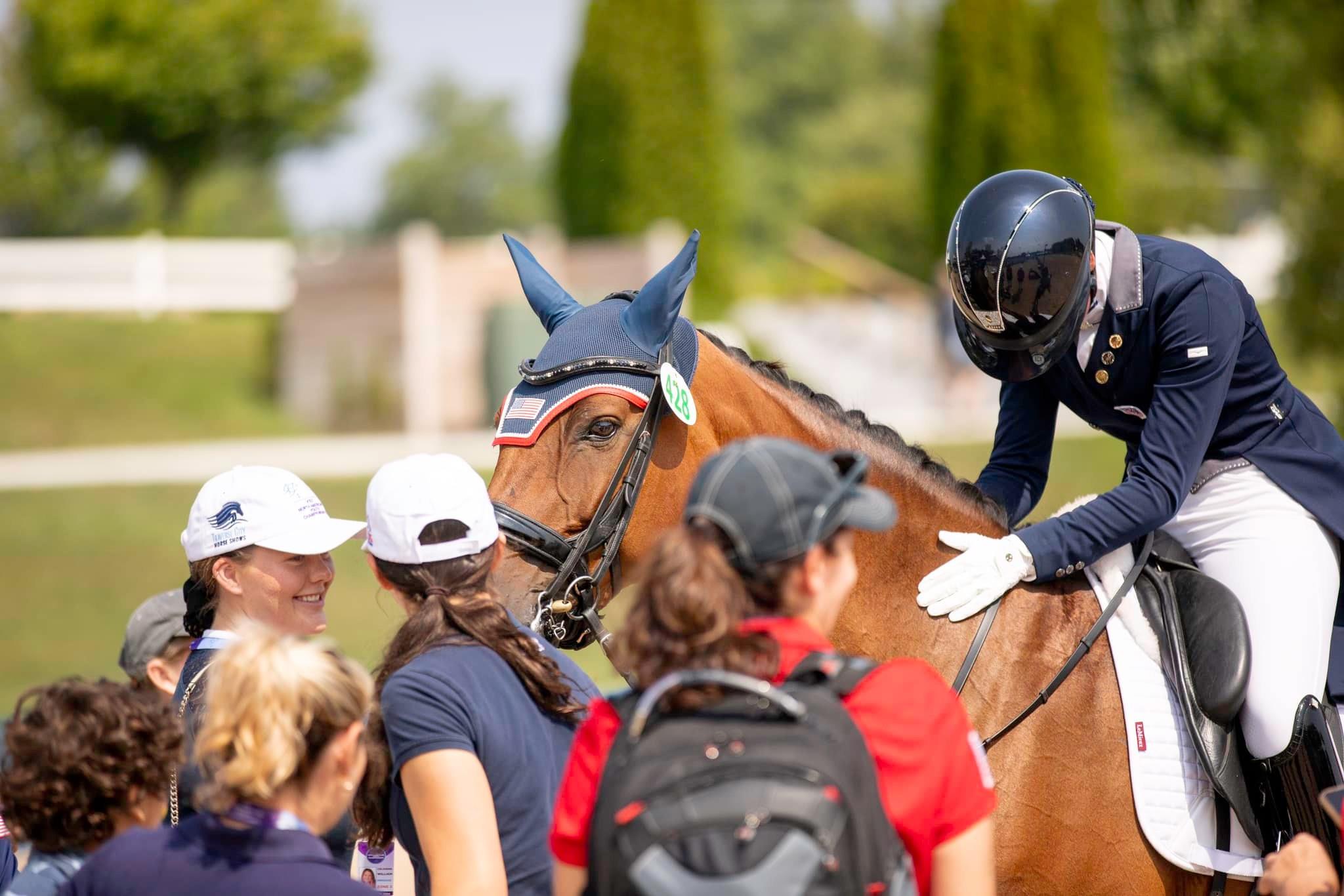 Photo showcasing the 2024 FEI North American Youth Championships