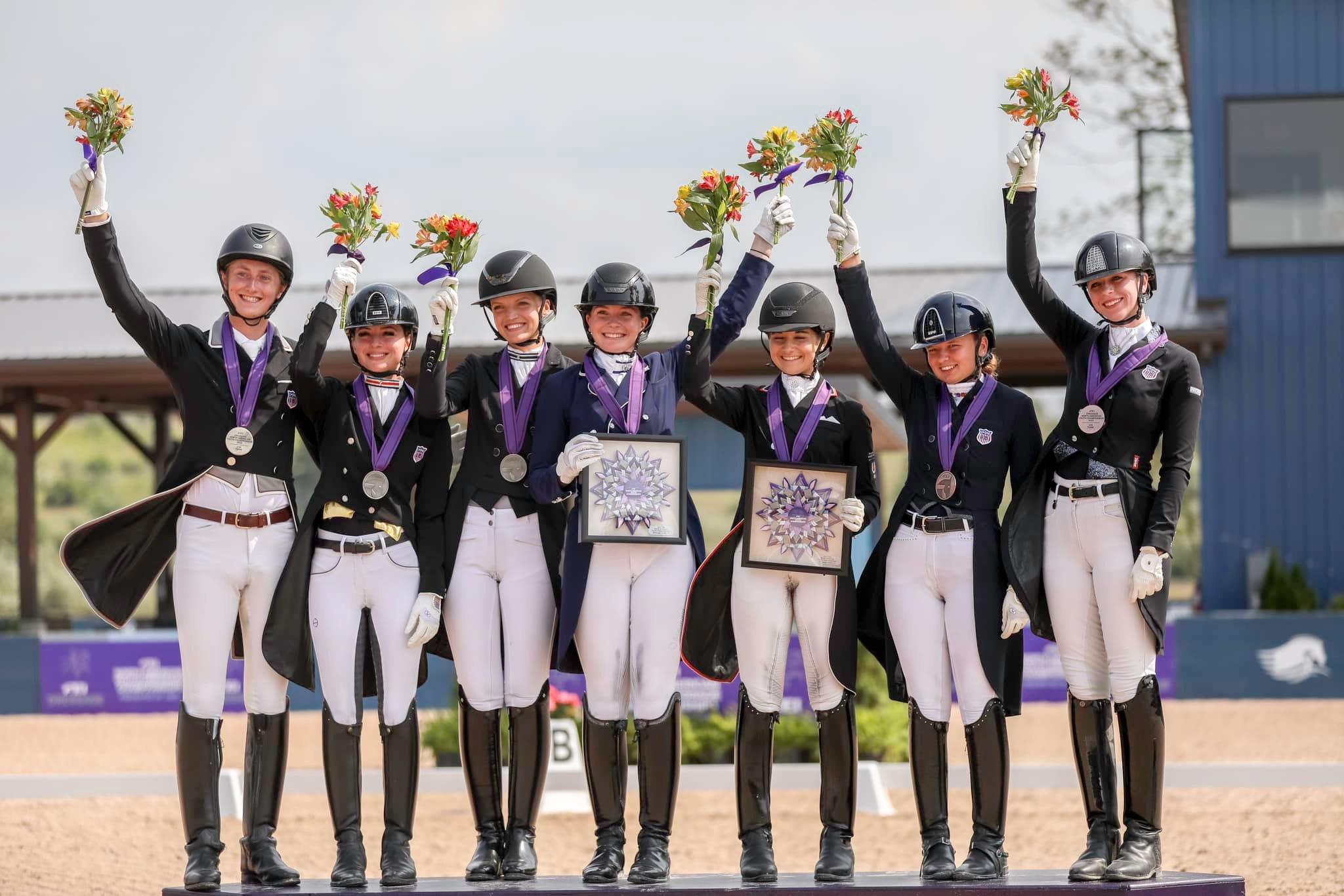 Photo showcasing the 2024 FEI North American Youth Championships