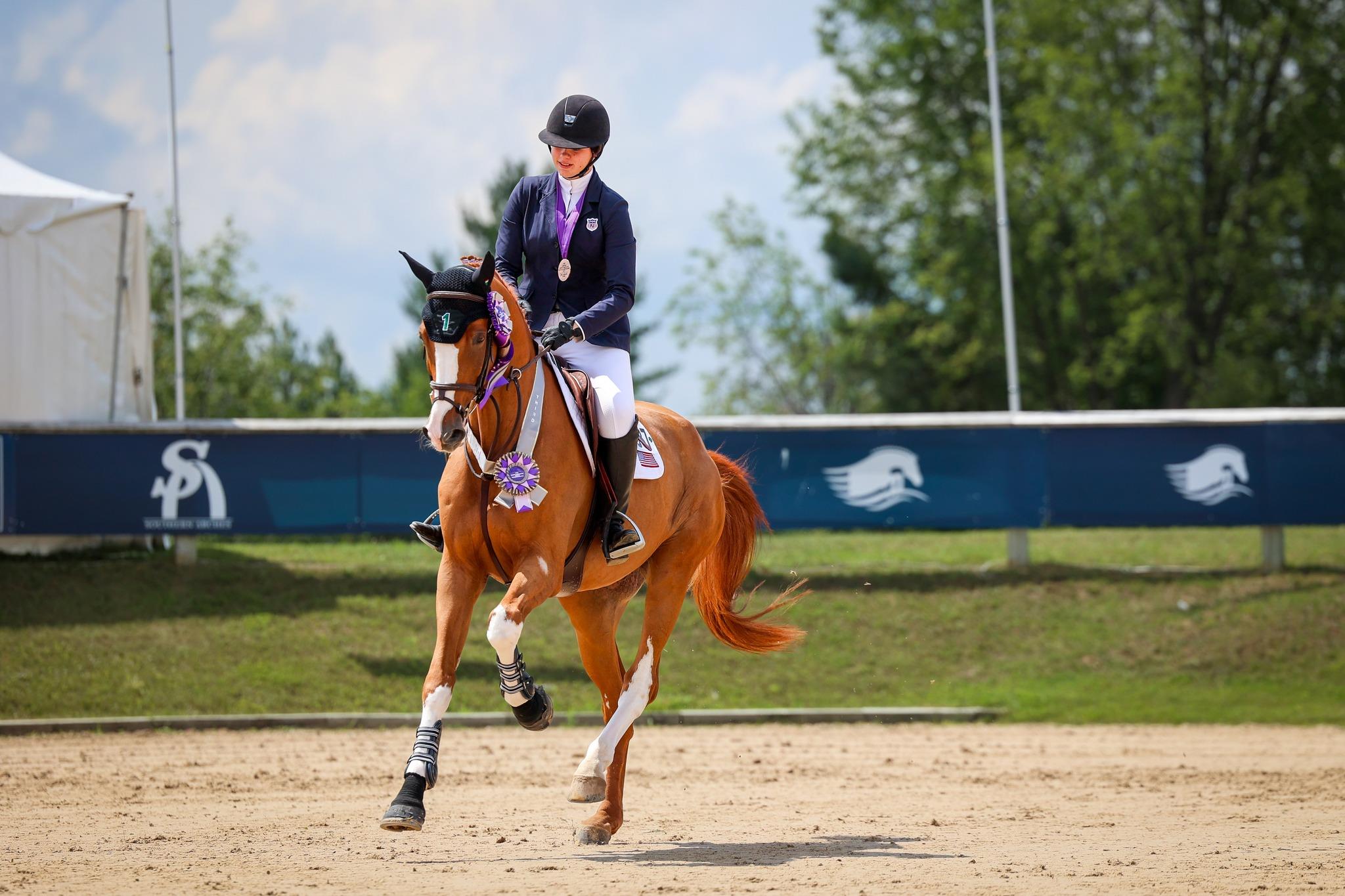 Photo showcasing the 2024 FEI North American Youth Championships