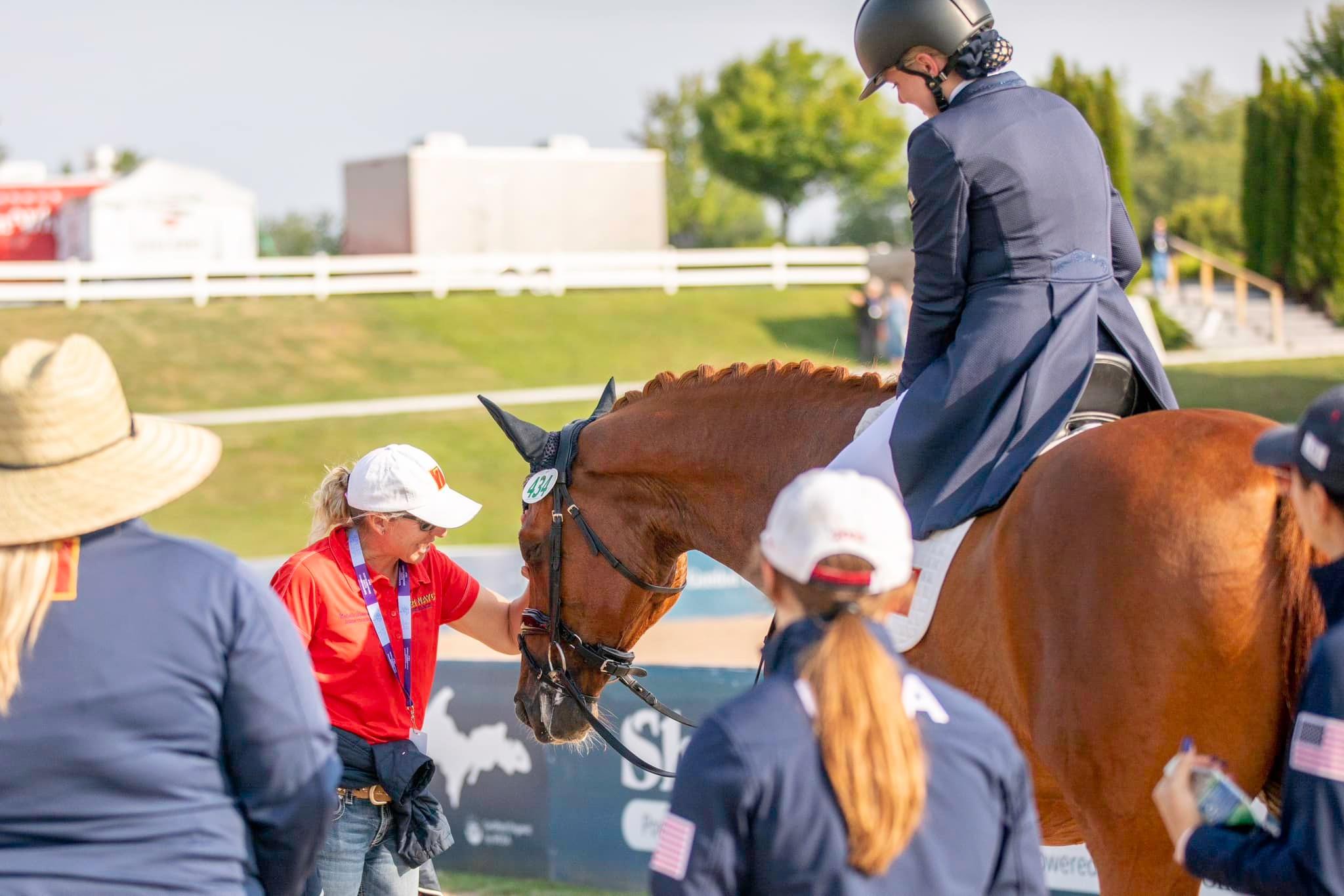 Photo showcasing the 2024 FEI North American Youth Championships