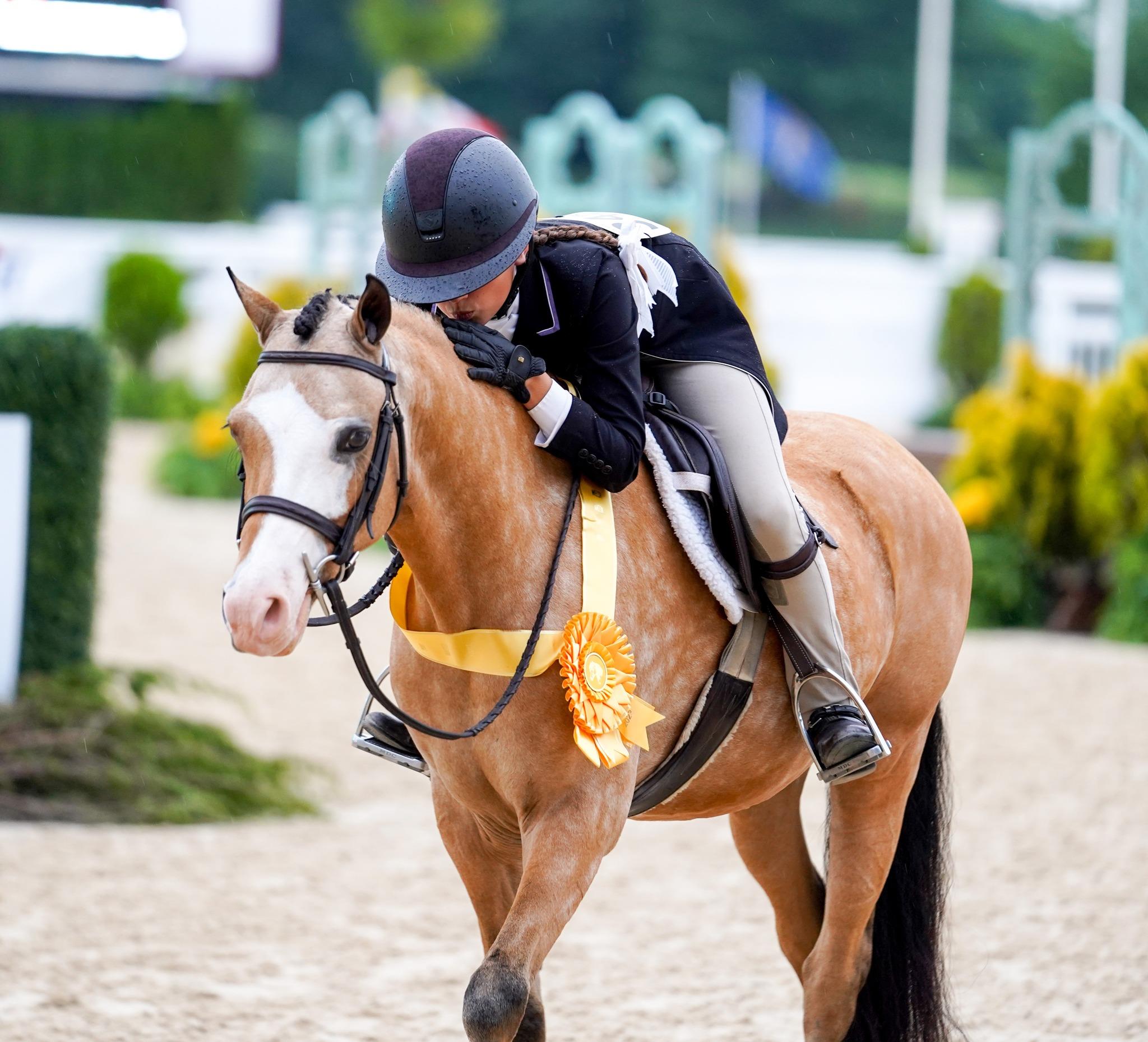 Photo showcasing the USEF Pony Finals presented by Marshall + Sterling