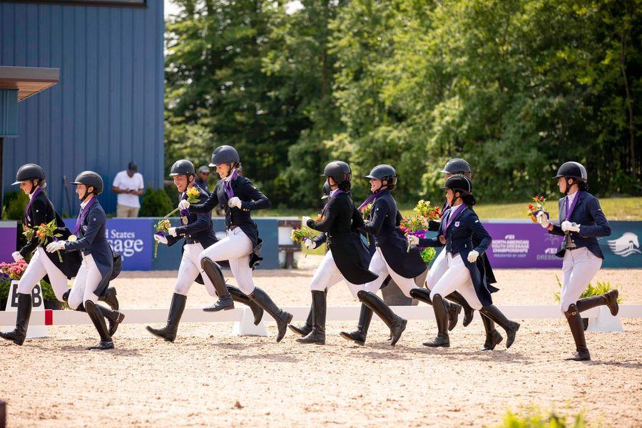 Photo showcasing the 2024 FEI North American Youth Championships