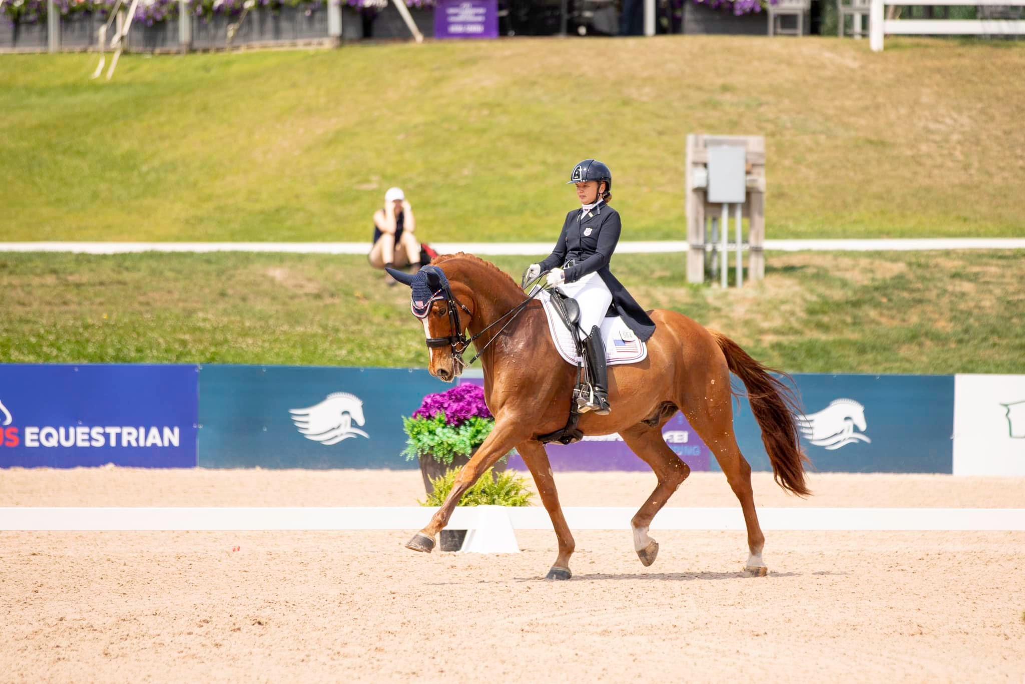 Photo showcasing the 2024 FEI North American Youth Championships