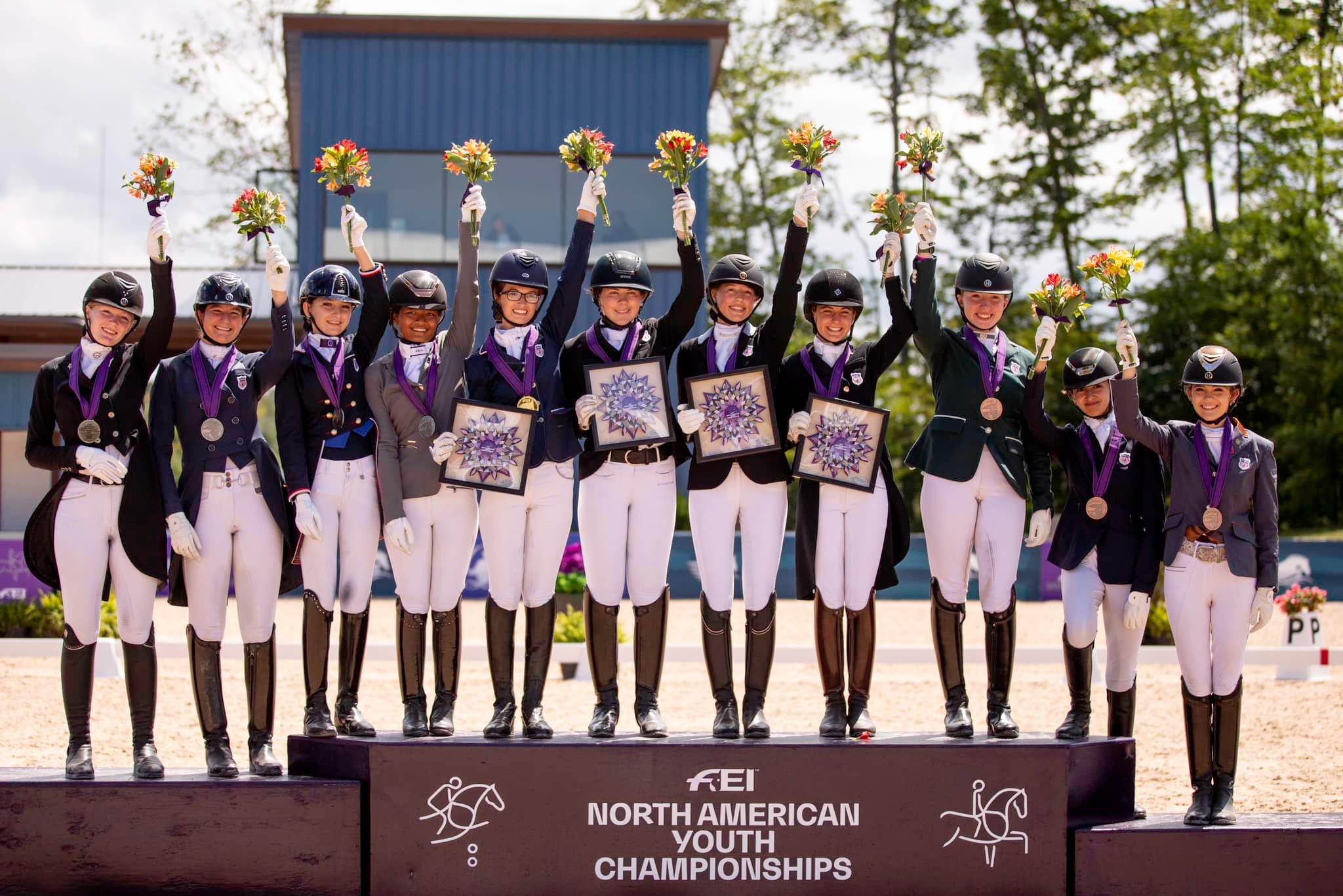 Photo showcasing the 2024 FEI North American Youth Championships