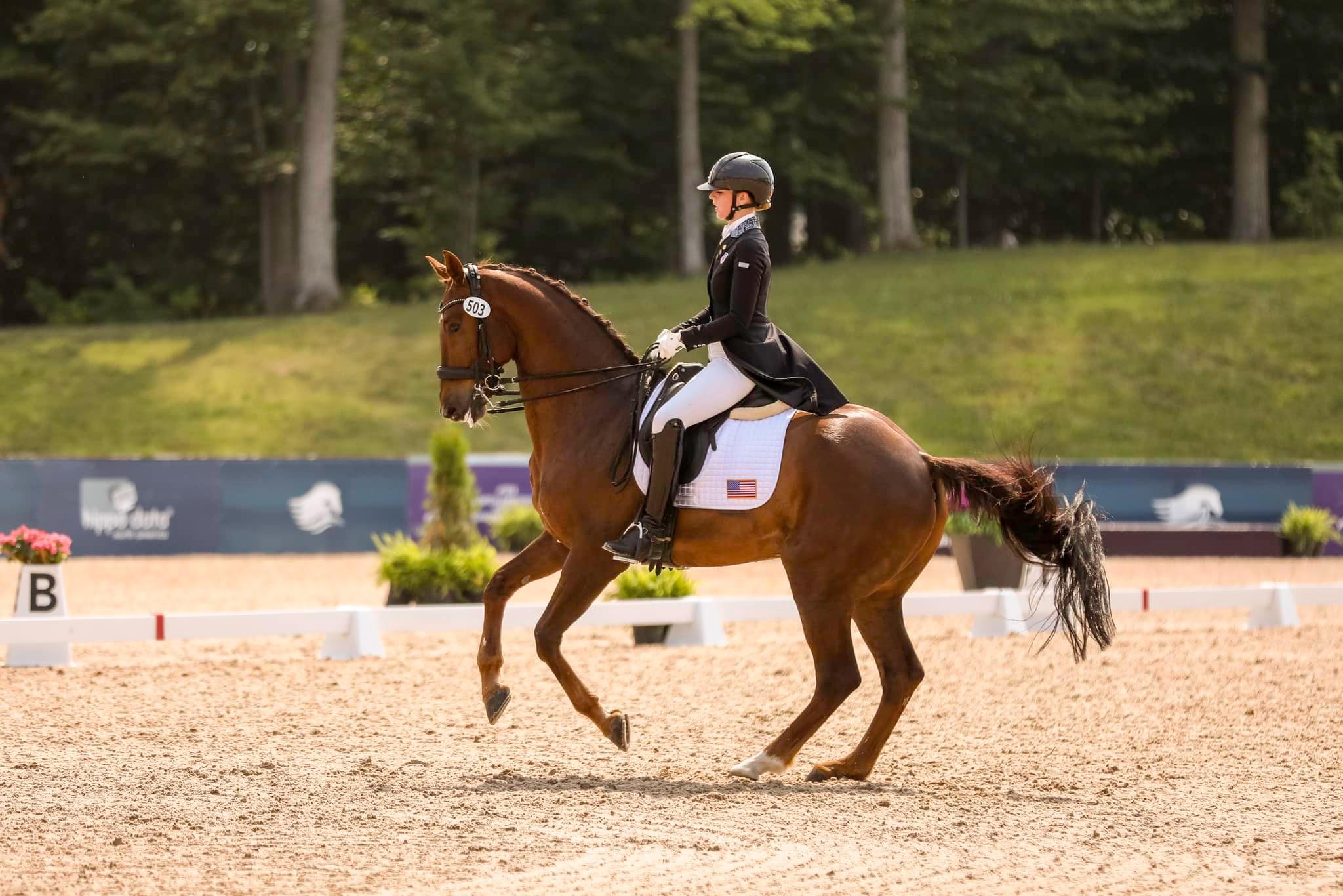 Photo showcasing the 2024 FEI North American Youth Championships