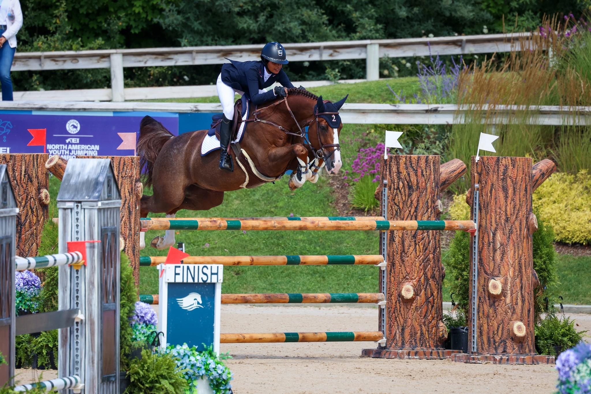 Photo showcasing the 2024 FEI North American Youth Championships