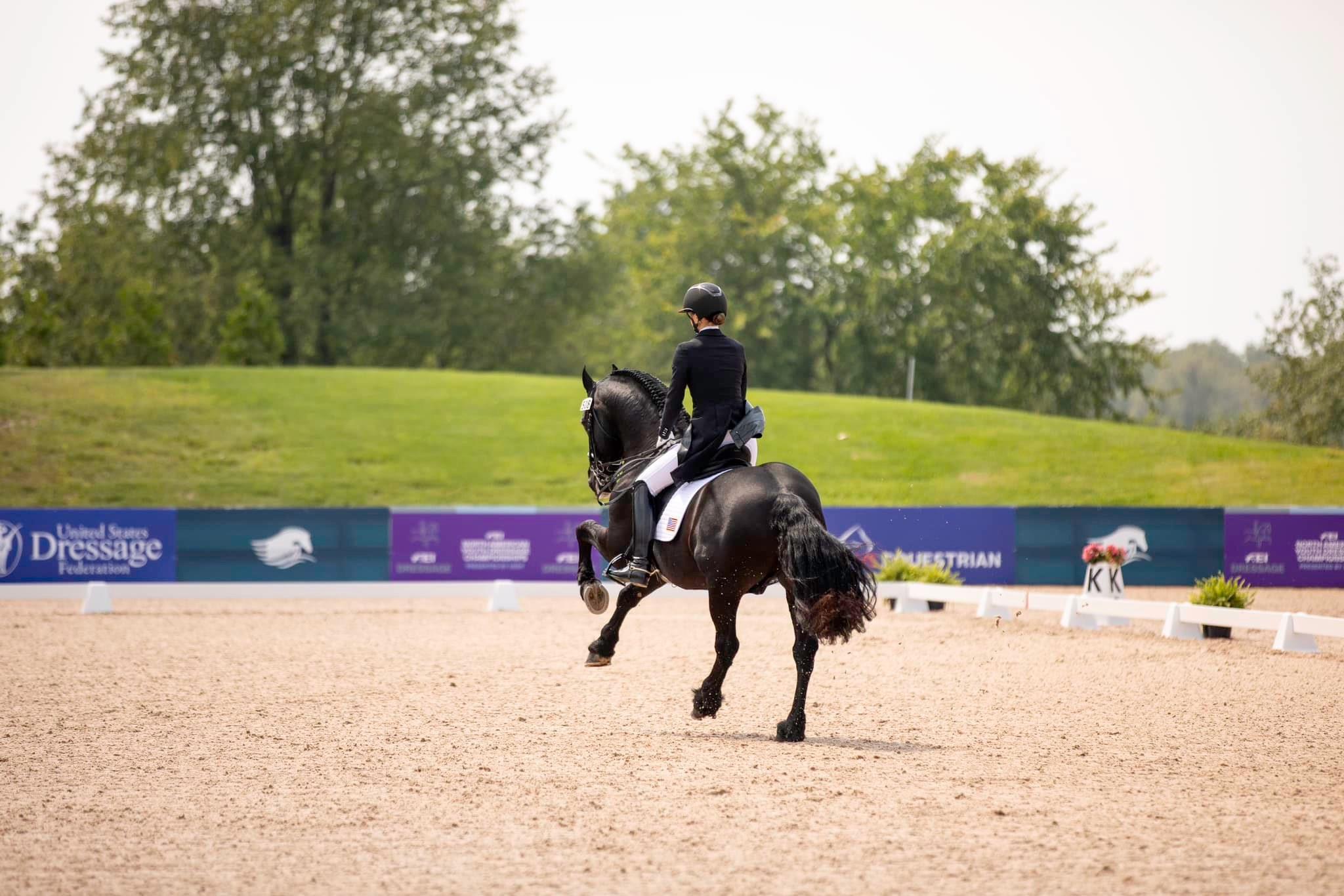 Photo showcasing the 2024 FEI North American Youth Championships