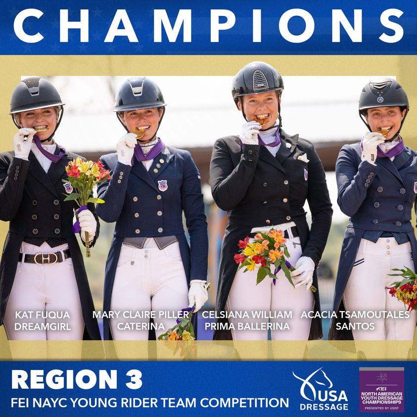 Photo showcasing the 2024 FEI North American Youth Championships