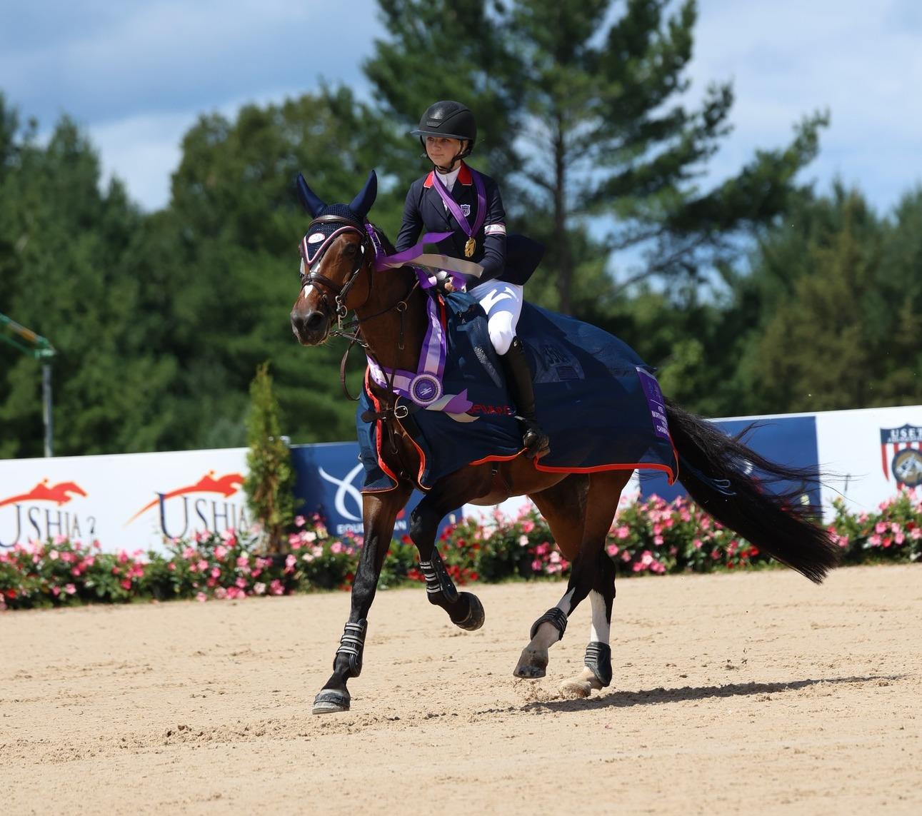 Photo showcasing the 2024 FEI North American Youth Championships