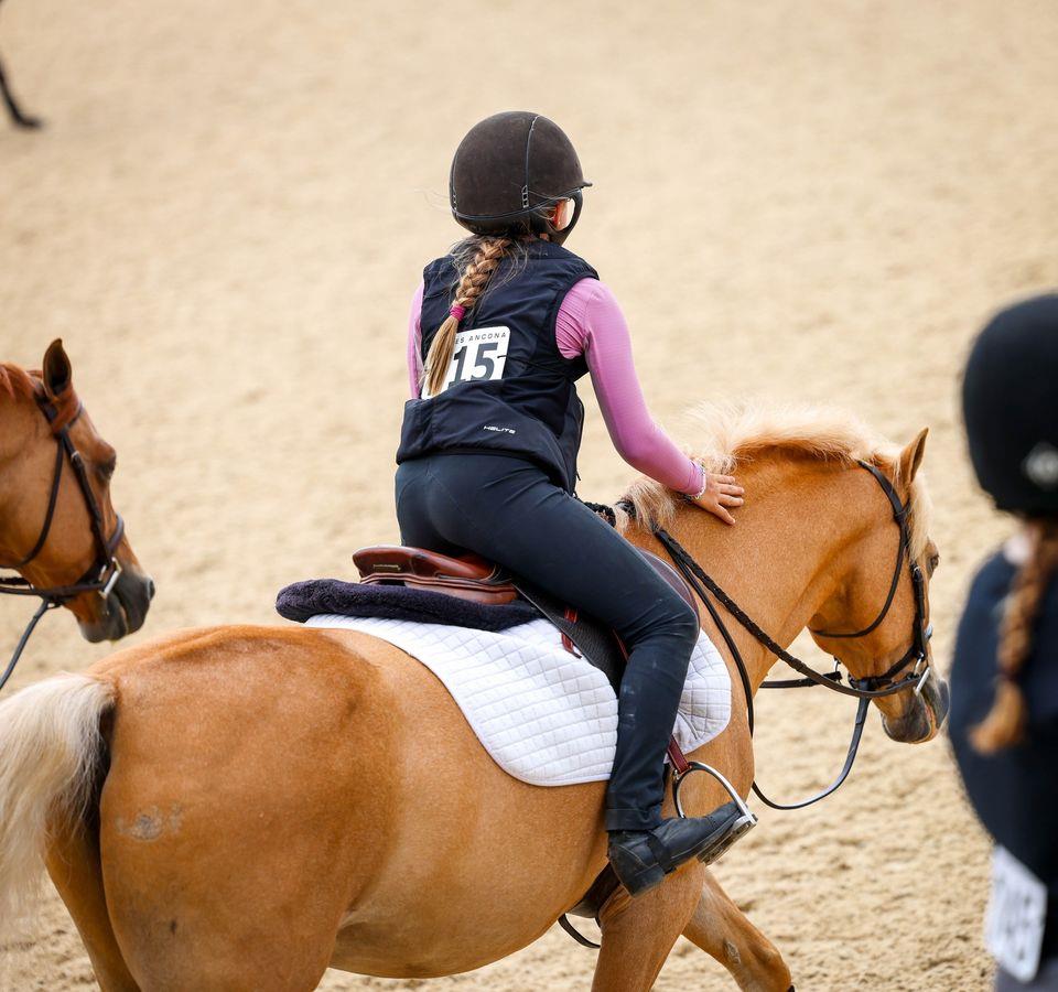 Photo showcasing the USEF Pony Finals presented by Marshall + Sterling