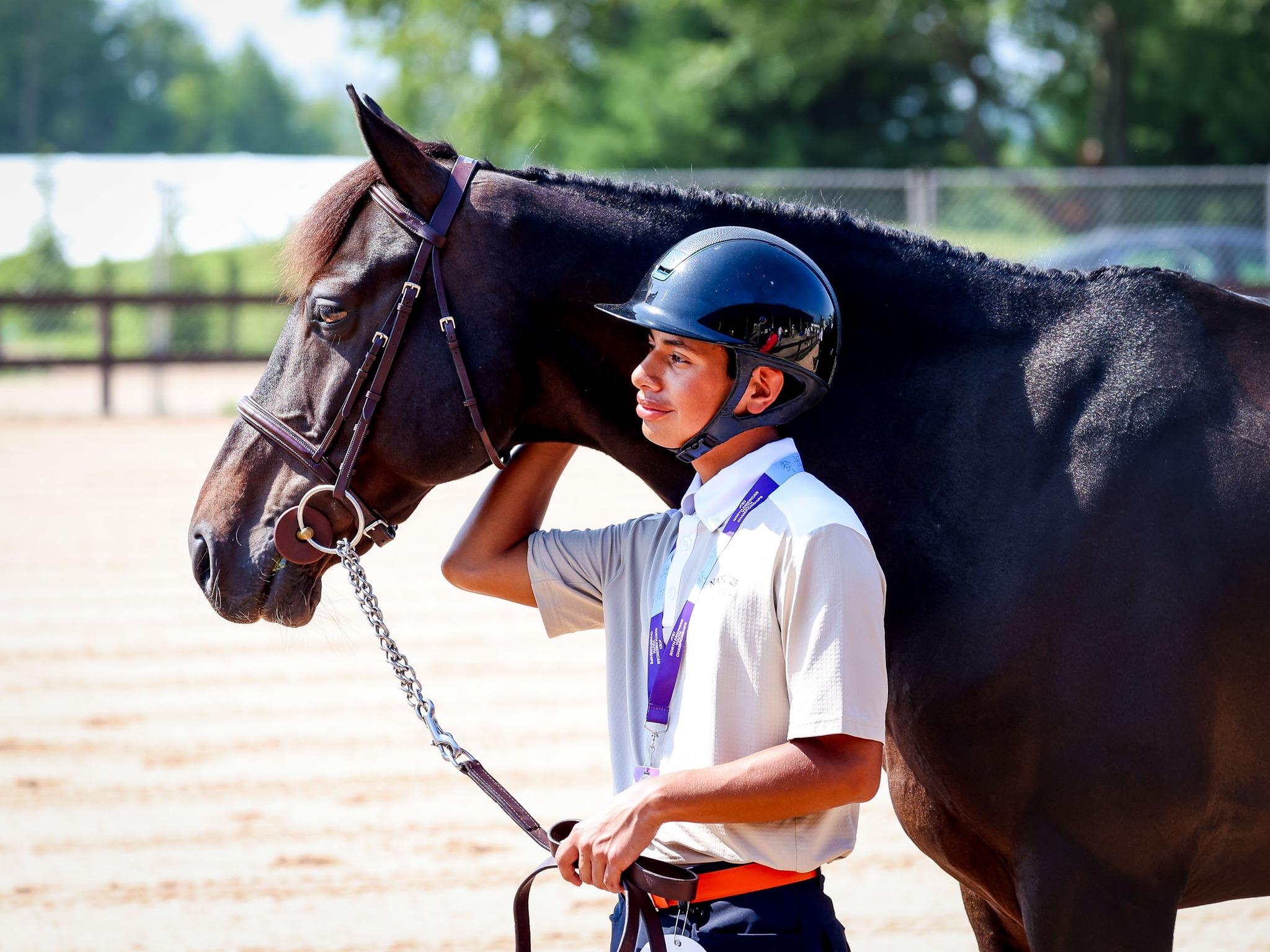 Photo showcasing the 2024 FEI North American Youth Championships