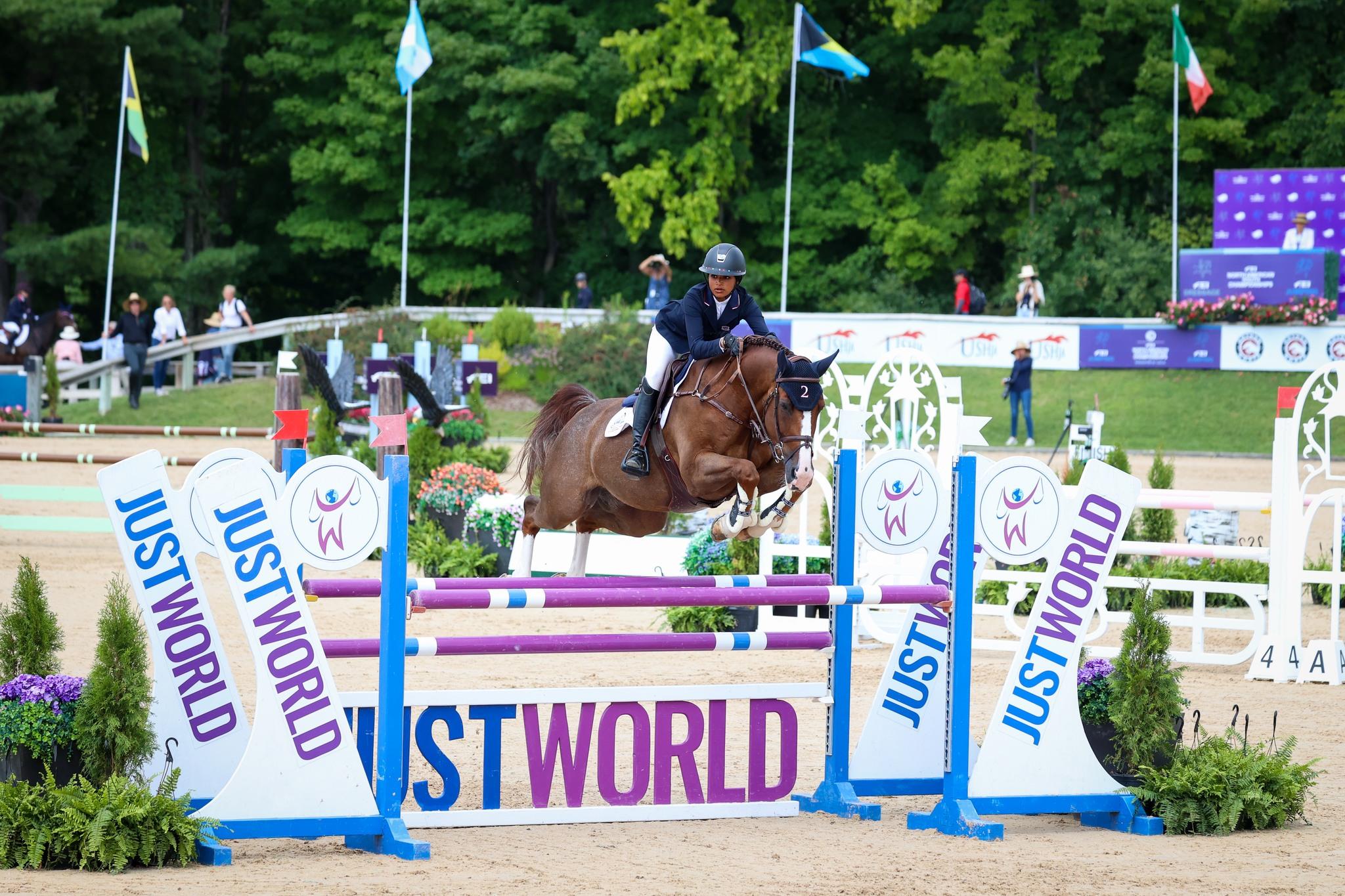 Photo showcasing the 2024 FEI North American Youth Championships