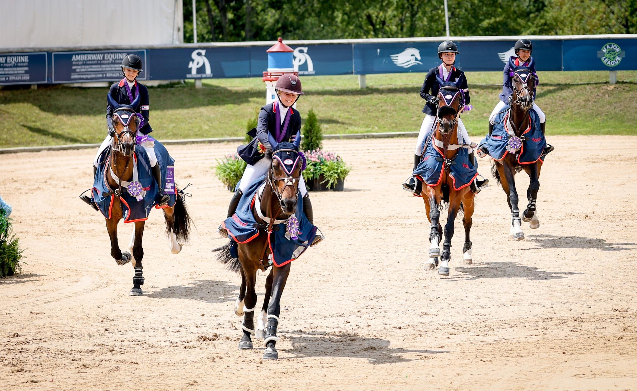 Photo showcasing the 2024 FEI North American Youth Championships