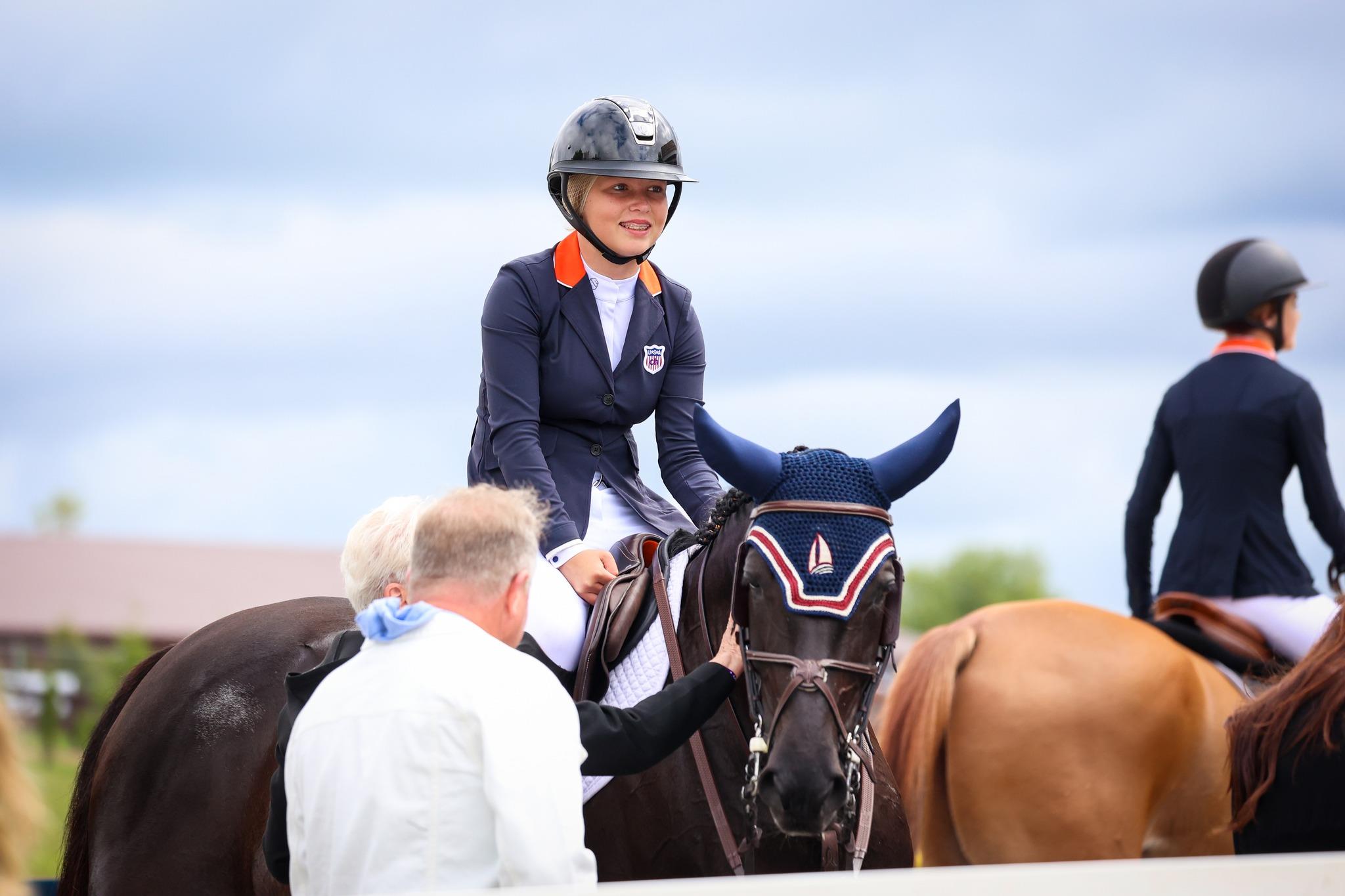 Photo showcasing the 2024 FEI North American Youth Championships