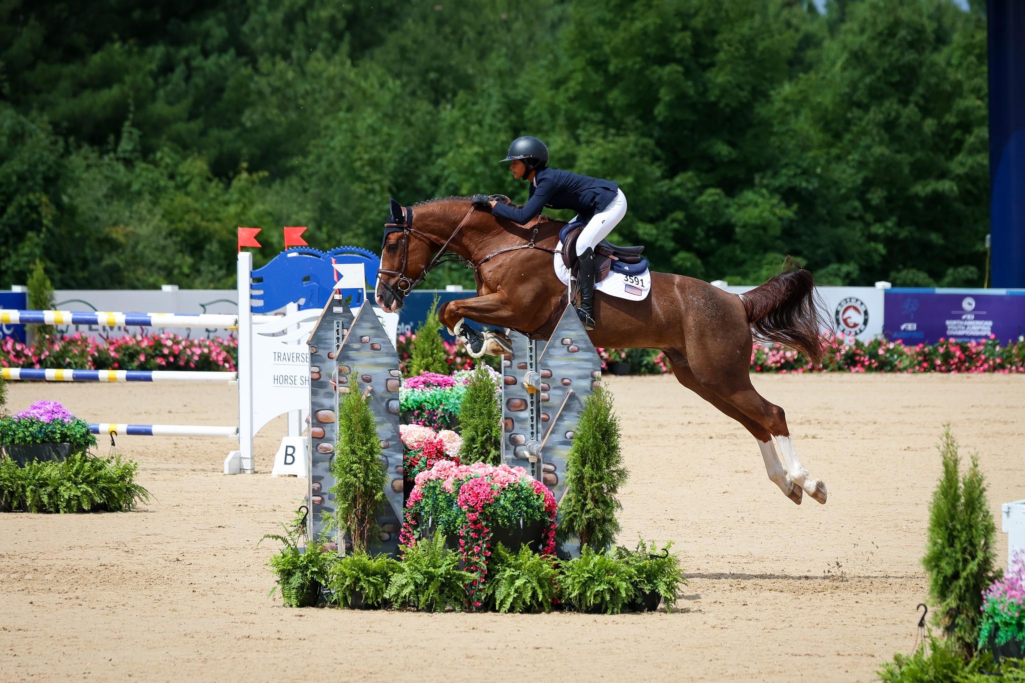 Photo showcasing the 2024 FEI North American Youth Championships