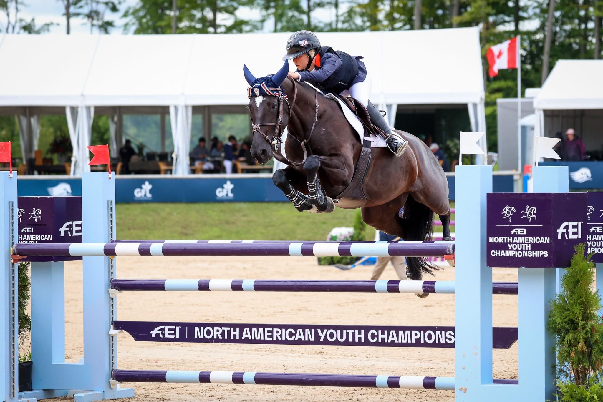Photo showcasing the 2024 FEI North American Youth Championships