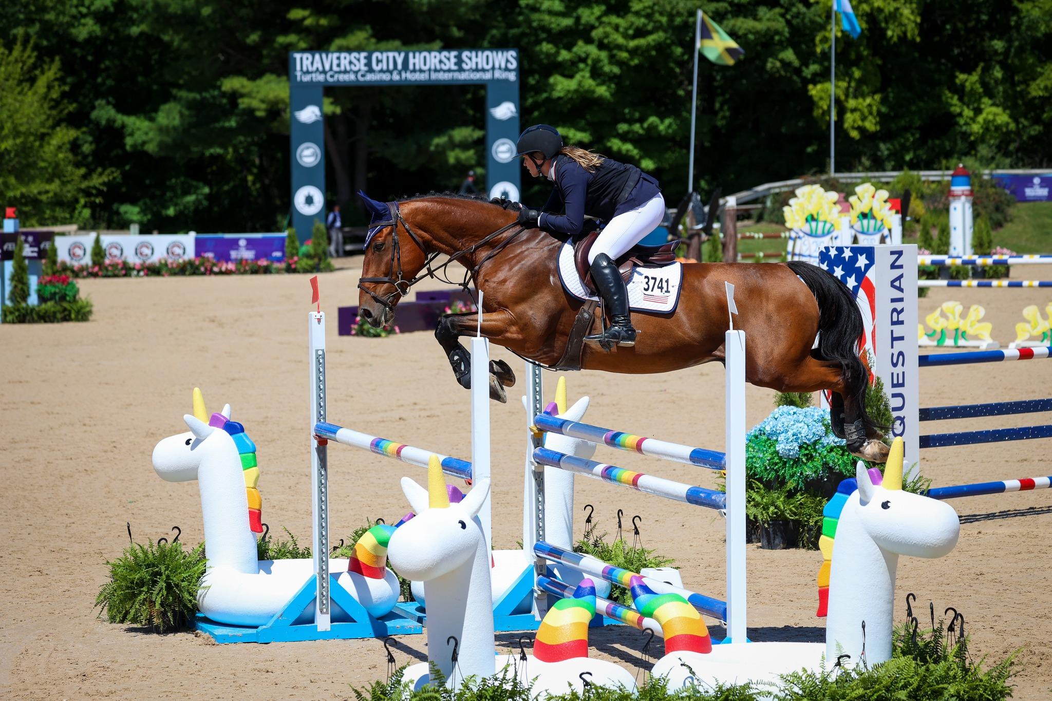Photo showcasing the 2024 FEI North American Youth Championships