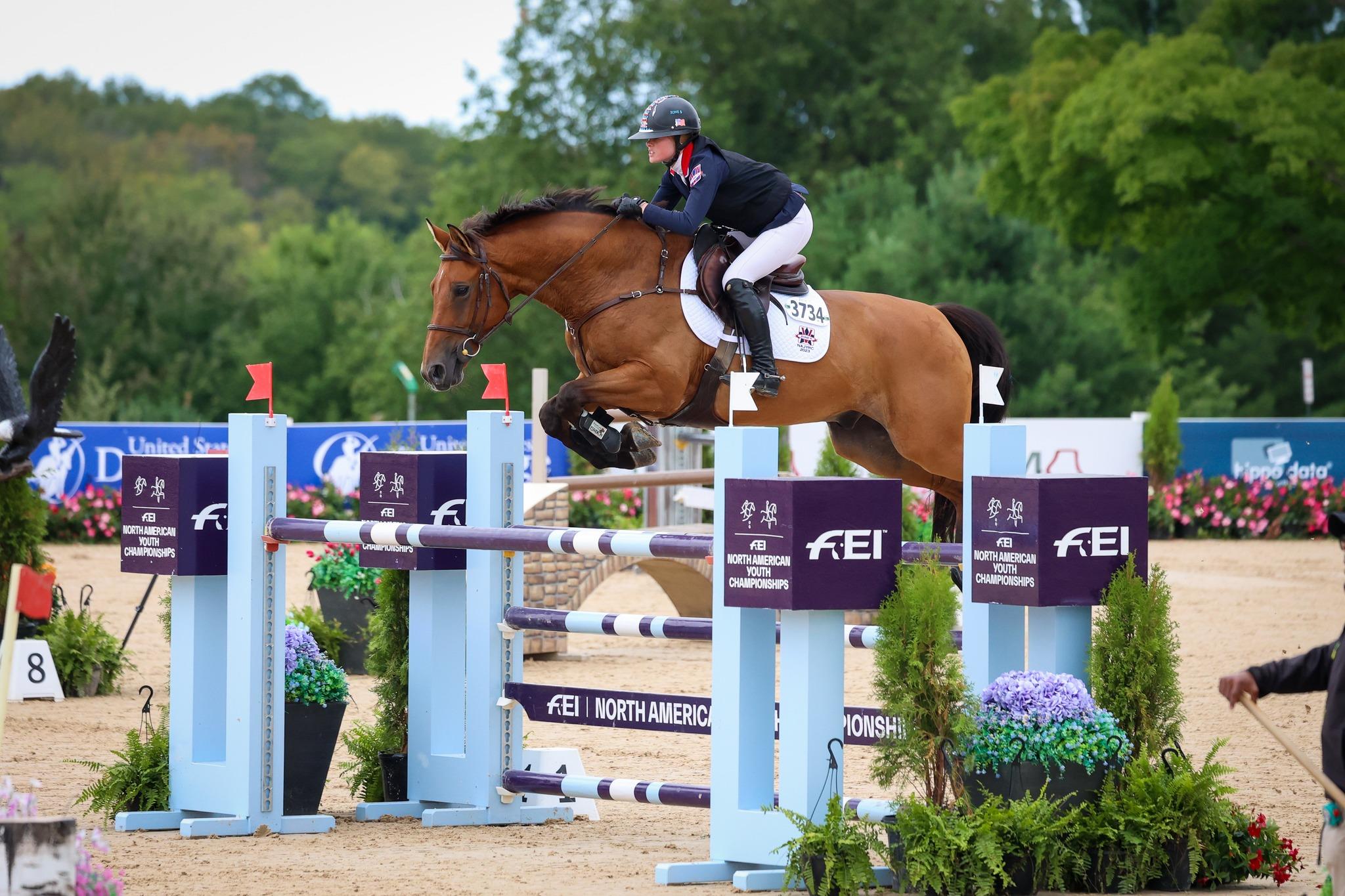 Photo showcasing the 2024 FEI North American Youth Championships