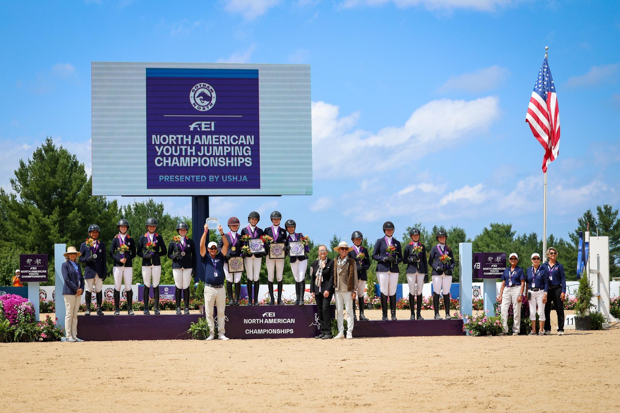 Photo showcasing the 2024 FEI North American Youth Championships