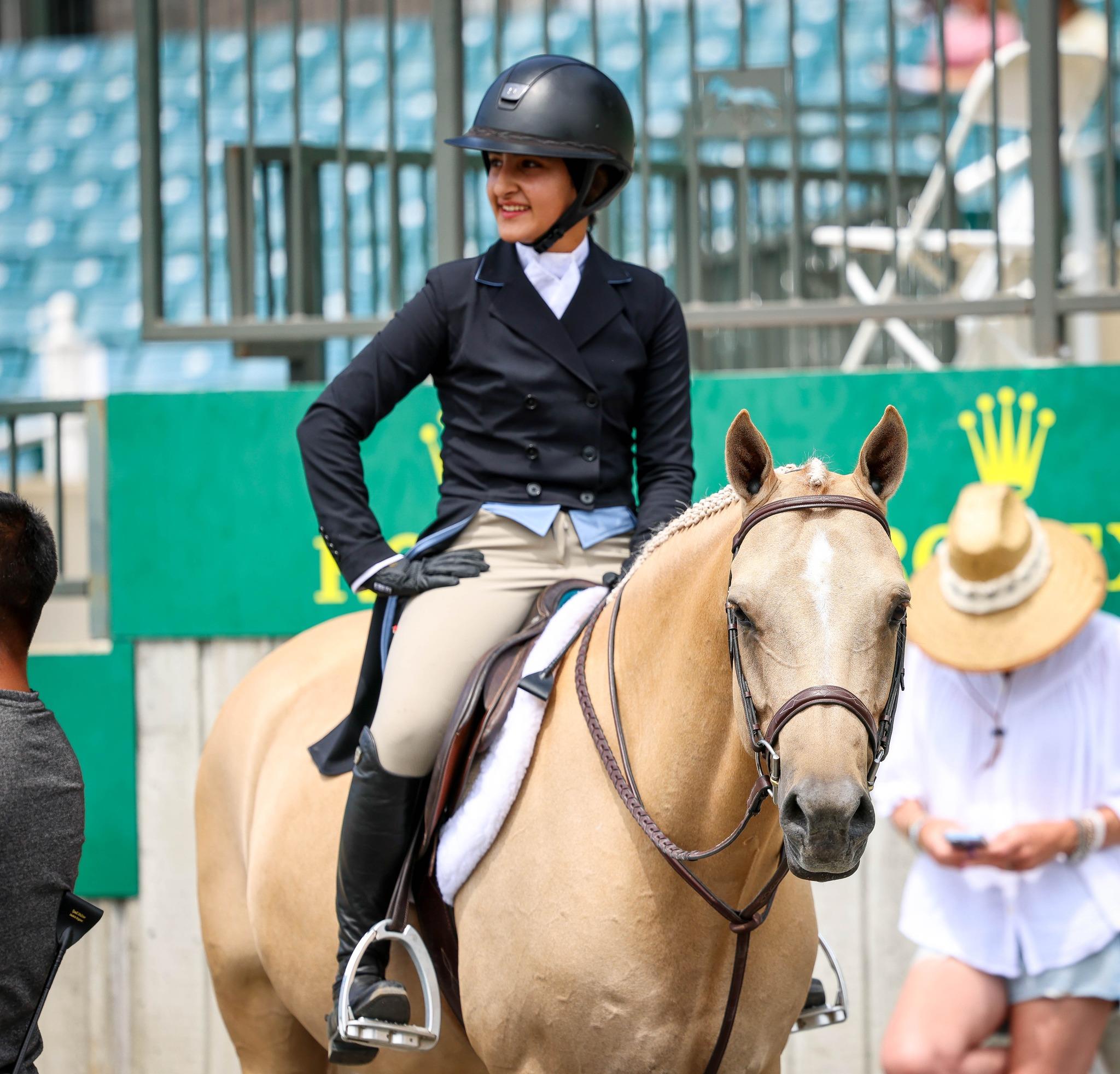 Photo showcasing the USEF Pony Finals presented by Marshall + Sterling