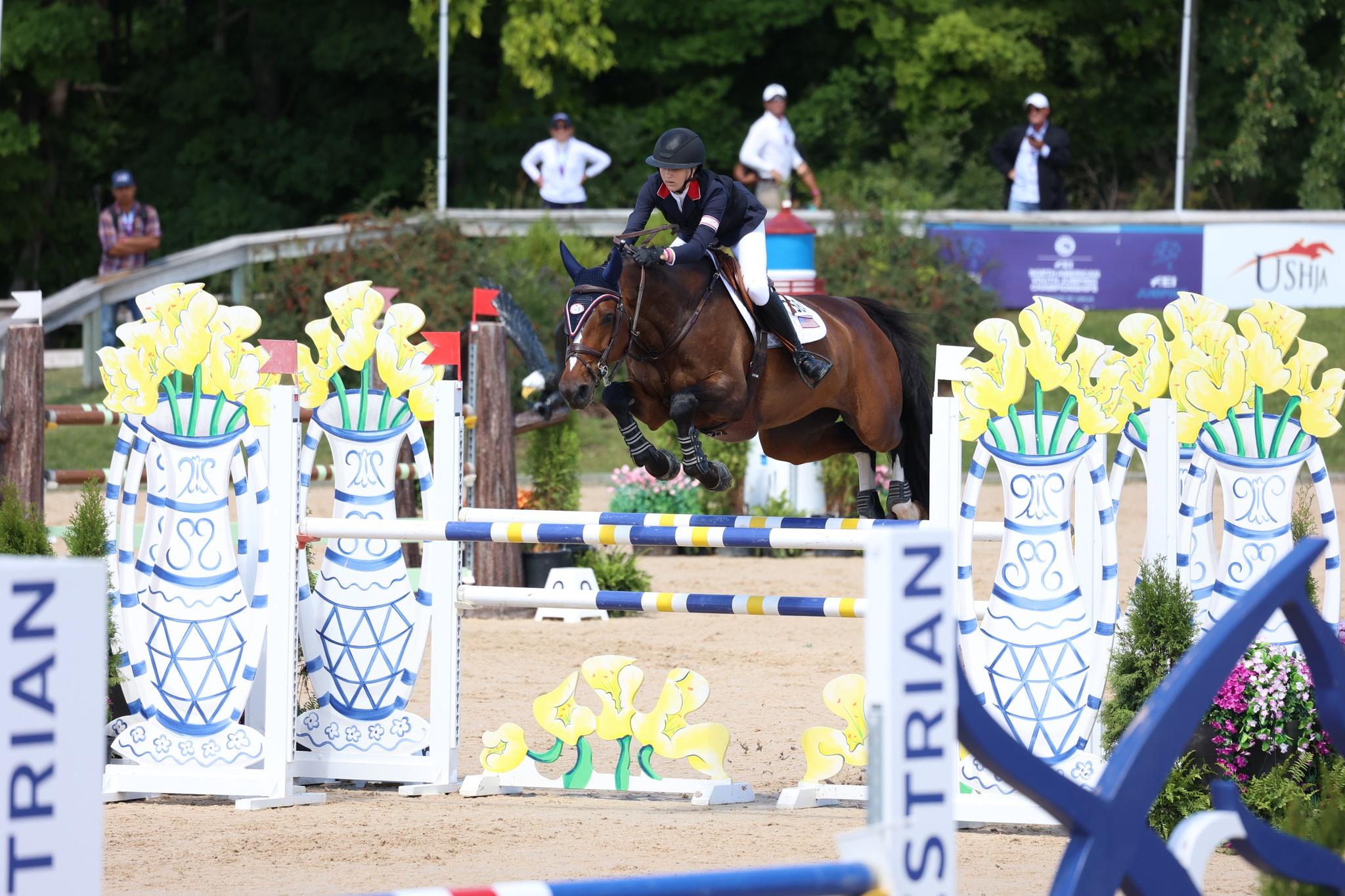 Photo showcasing the 2024 FEI North American Youth Championships