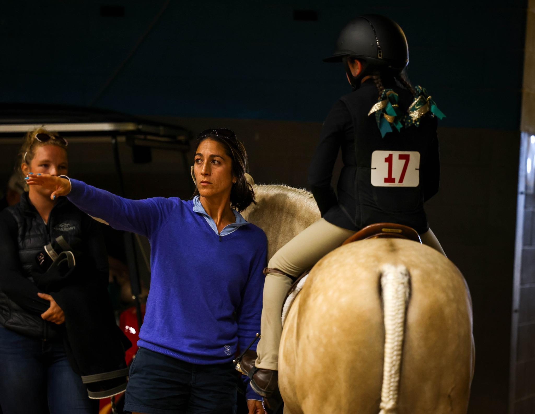 Photo showcasing the USEF Pony Finals presented by Marshall + Sterling