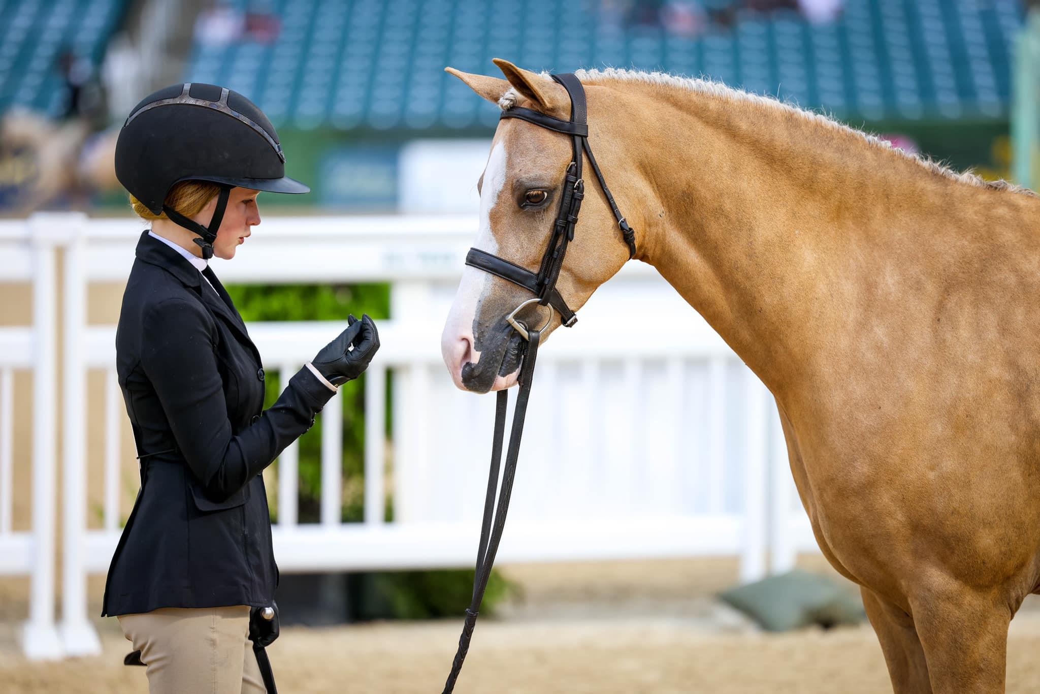 Photo showcasing the USEF Pony Finals presented by Marshall + Sterling