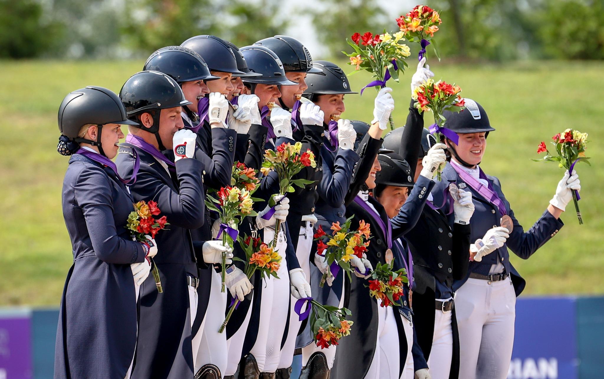 Photo showcasing the 2024 FEI North American Youth Championships