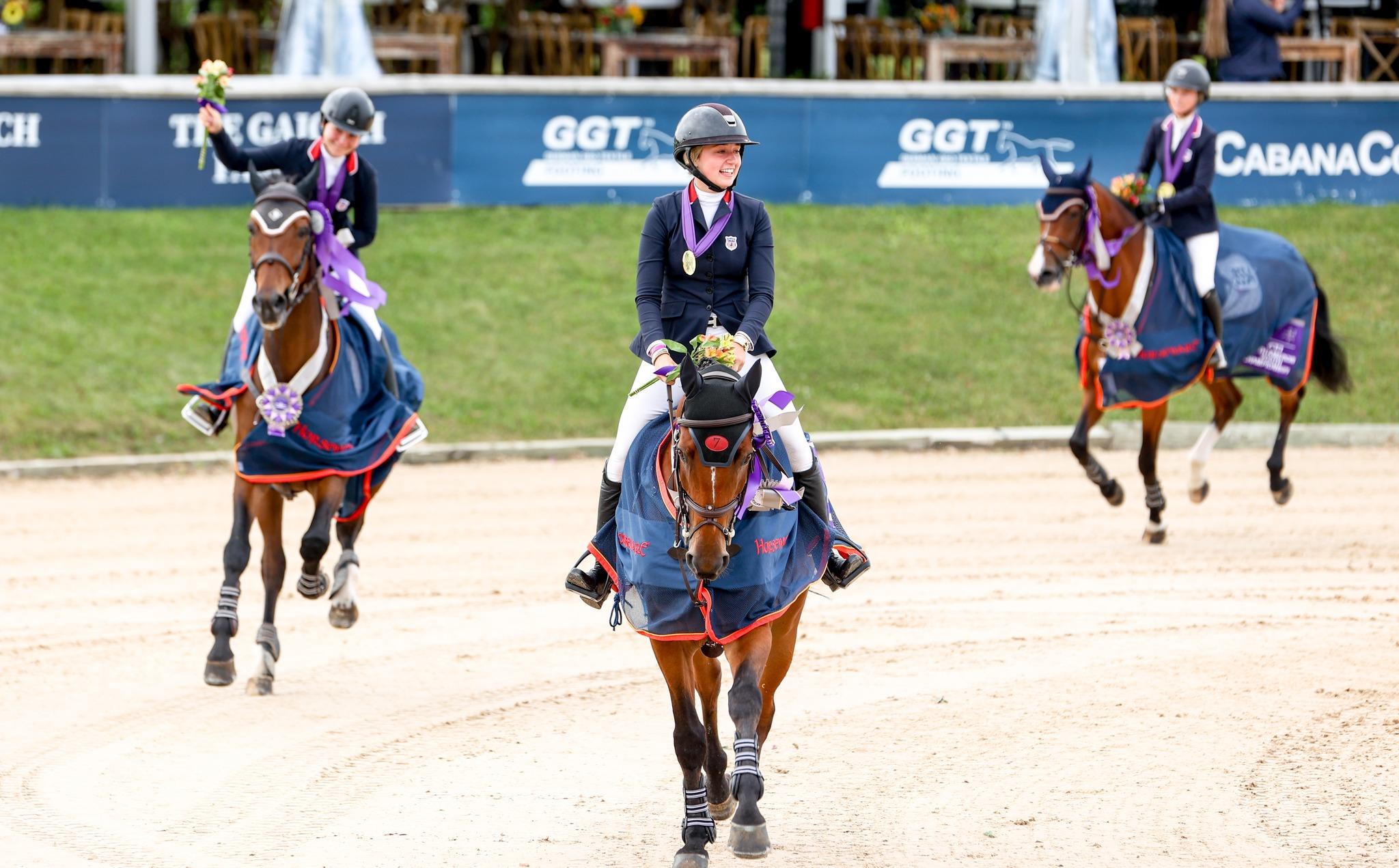 Photo showcasing the 2024 FEI North American Youth Championships