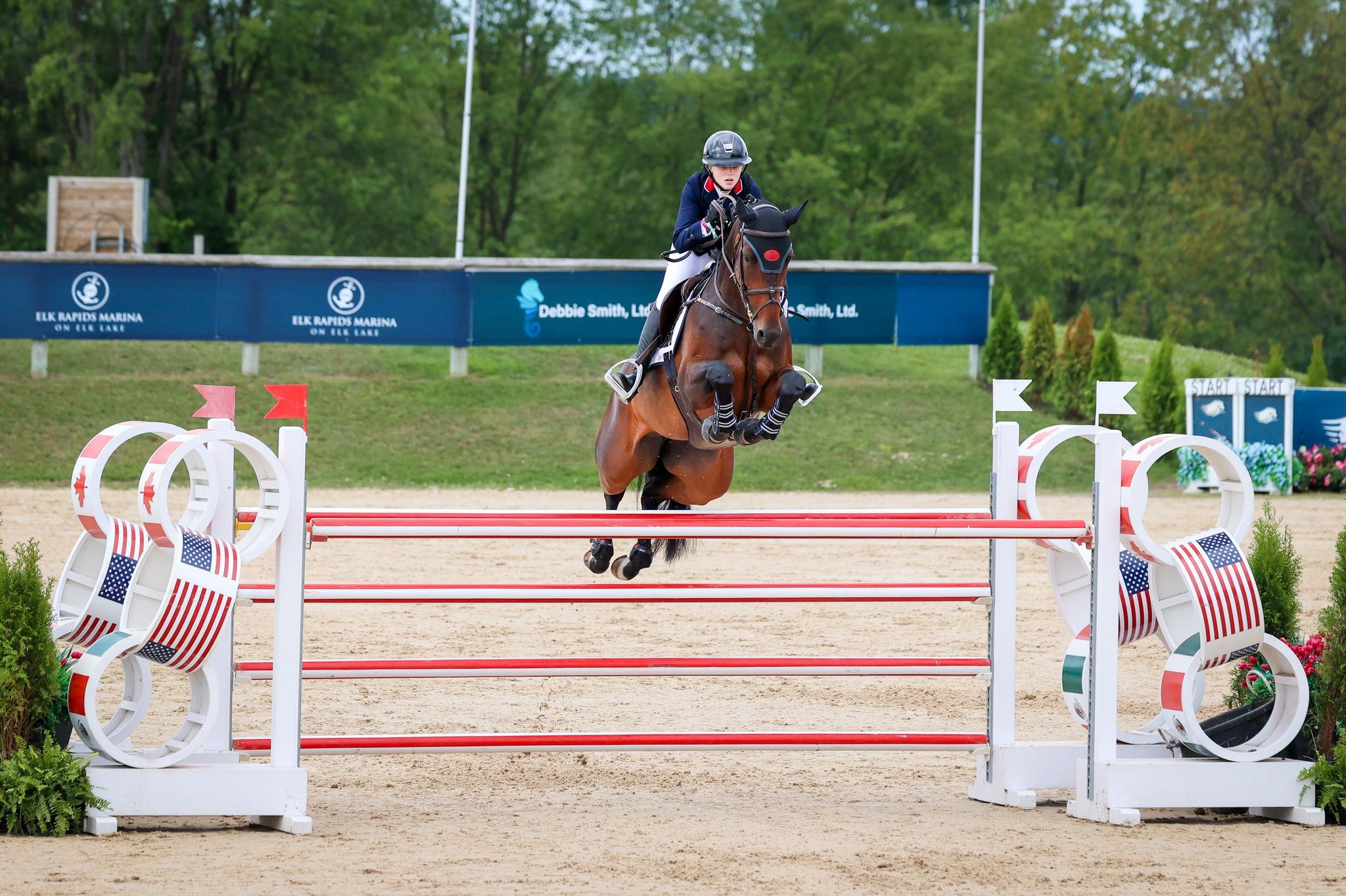 Photo showcasing the 2024 FEI North American Youth Championships