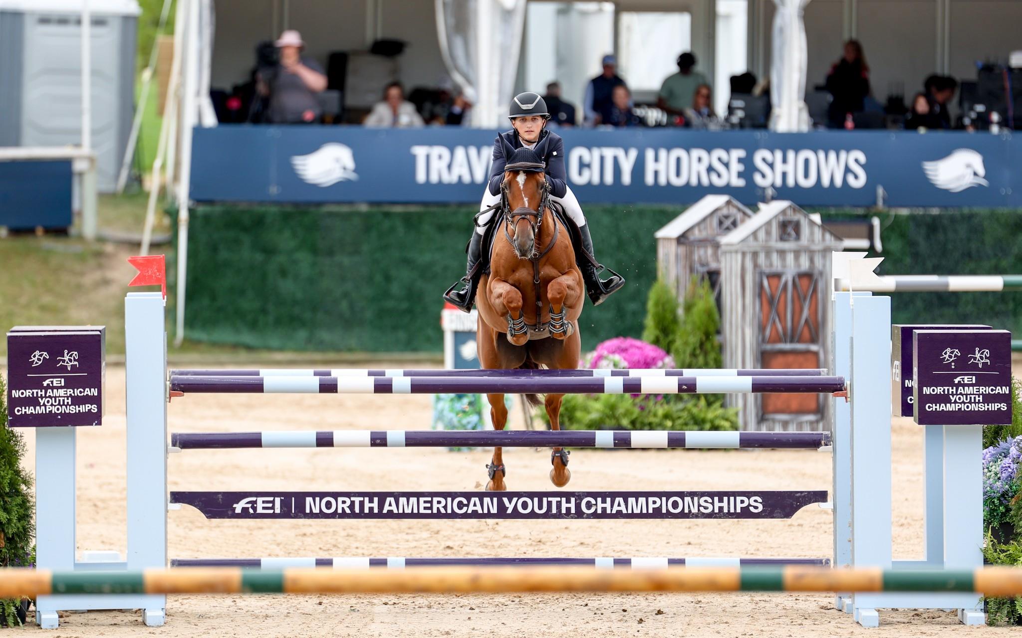 Photo showcasing the 2024 FEI North American Youth Championships