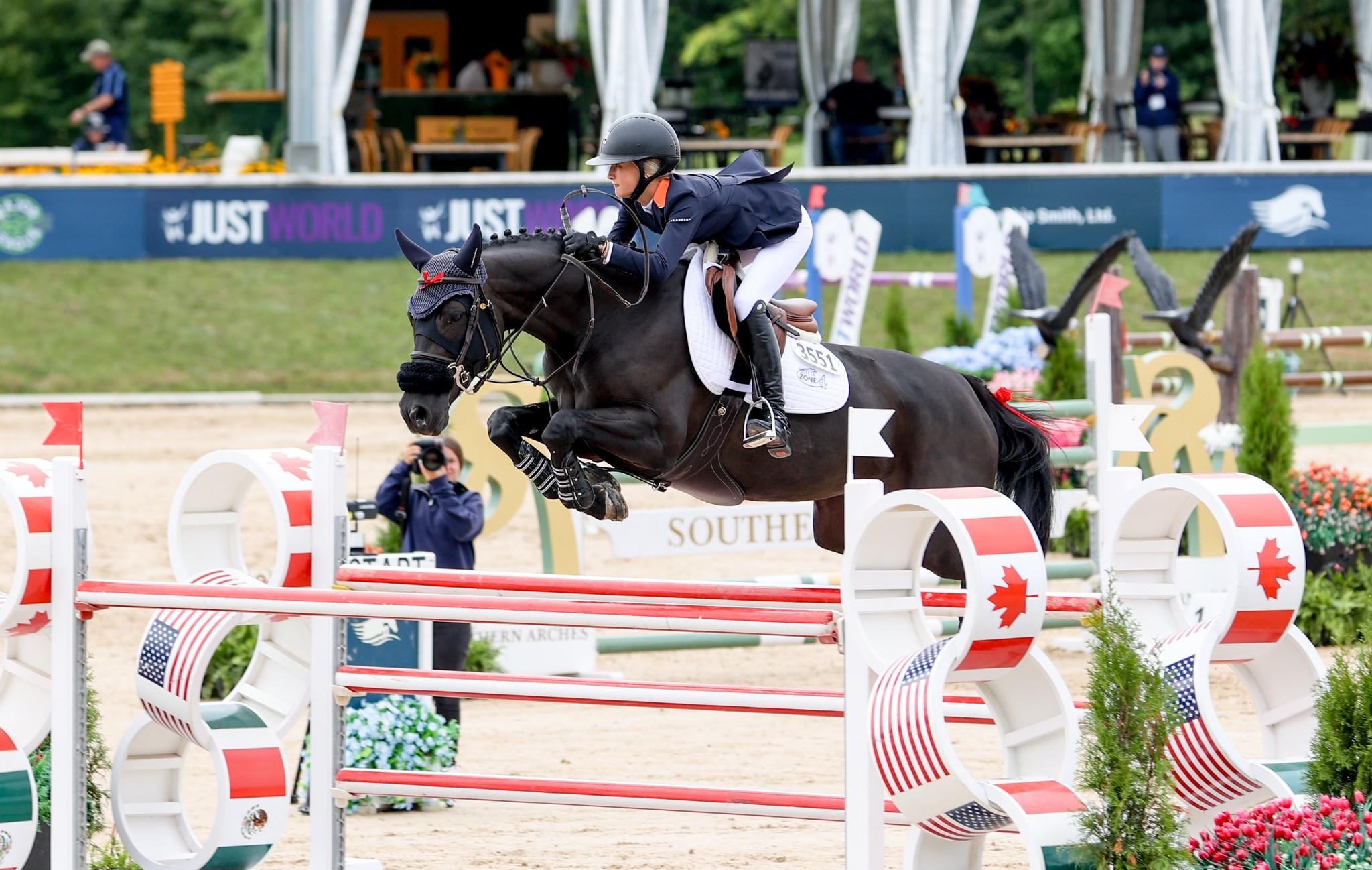 Photo showcasing the 2024 FEI North American Youth Championships