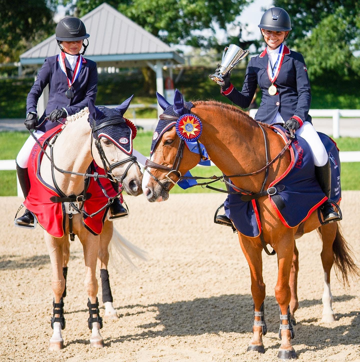 Photo showcasing the USEF Pony Finals presented by Marshall + Sterling