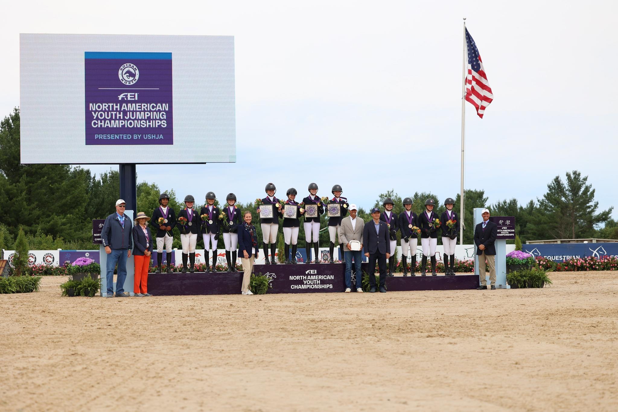 Photo showcasing the 2024 FEI North American Youth Championships