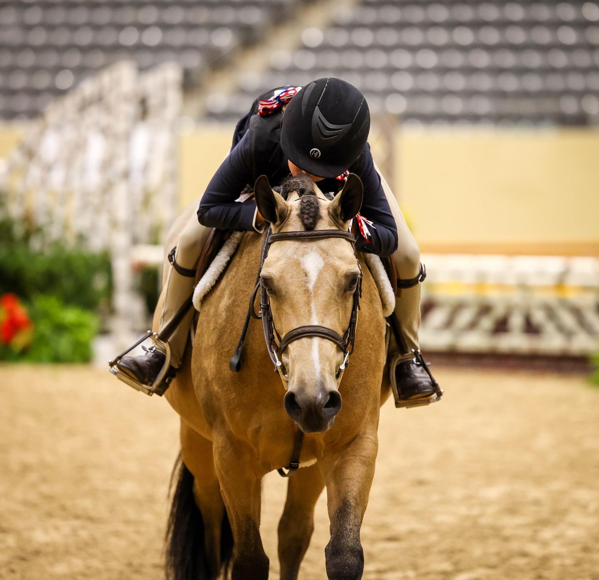 Photo showcasing the USEF Pony Finals presented by Marshall + Sterling