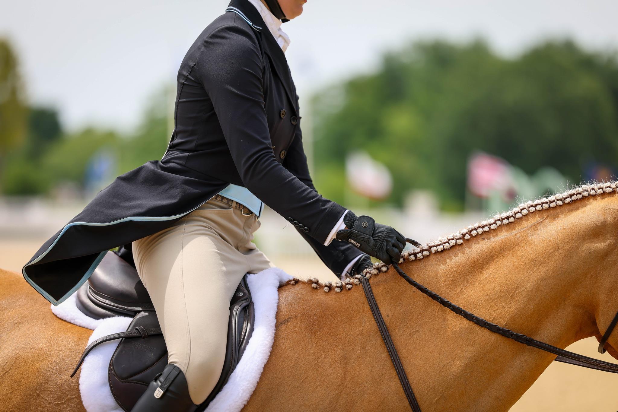 Photo showcasing the USEF Pony Finals presented by Marshall + Sterling