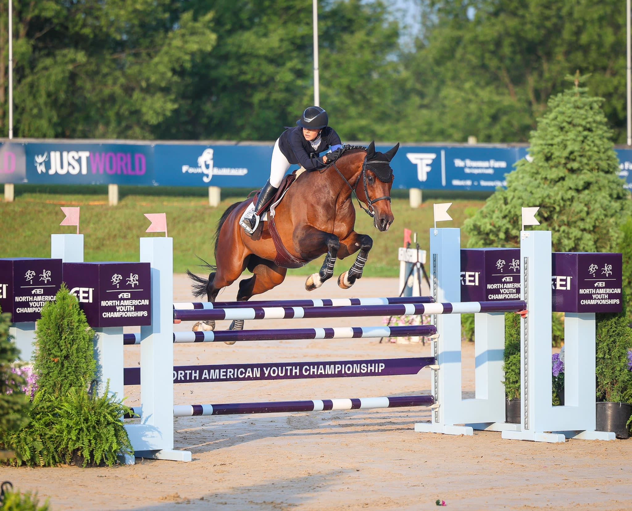 Photo showcasing the 2024 FEI North American Youth Championships