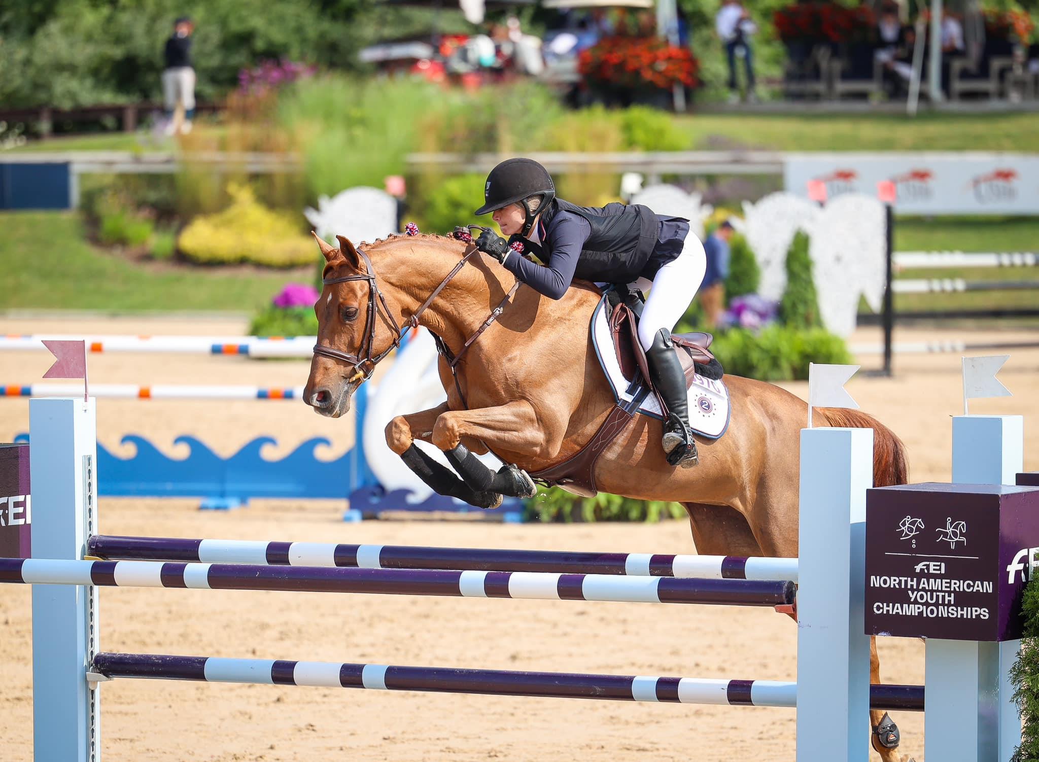Photo showcasing the 2024 FEI North American Youth Championships