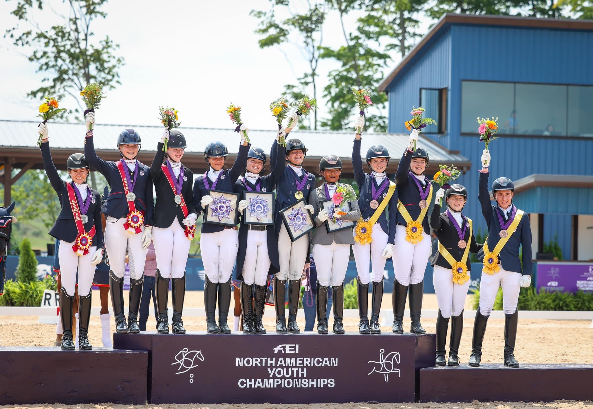 Photo showcasing the 2024 FEI North American Youth Championships