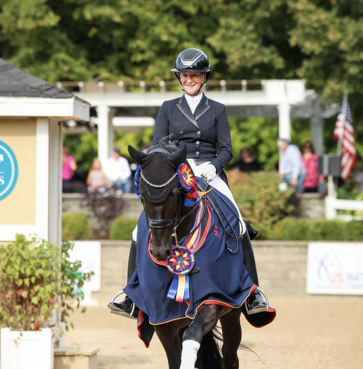 Photo showcasing the U.S. Dressage Festival of Champions