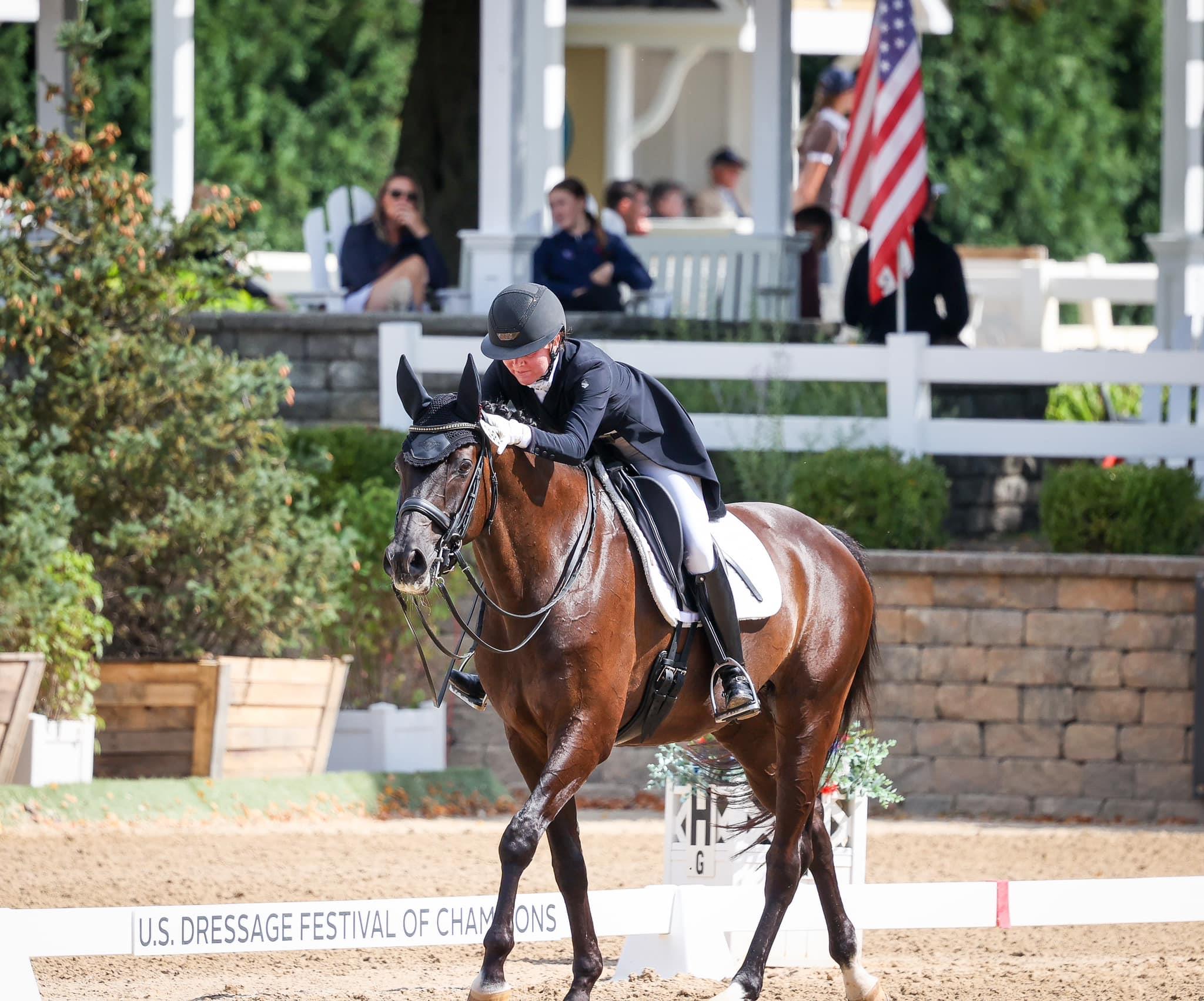 Photo showcasing the U.S. Dressage Festival of Champions