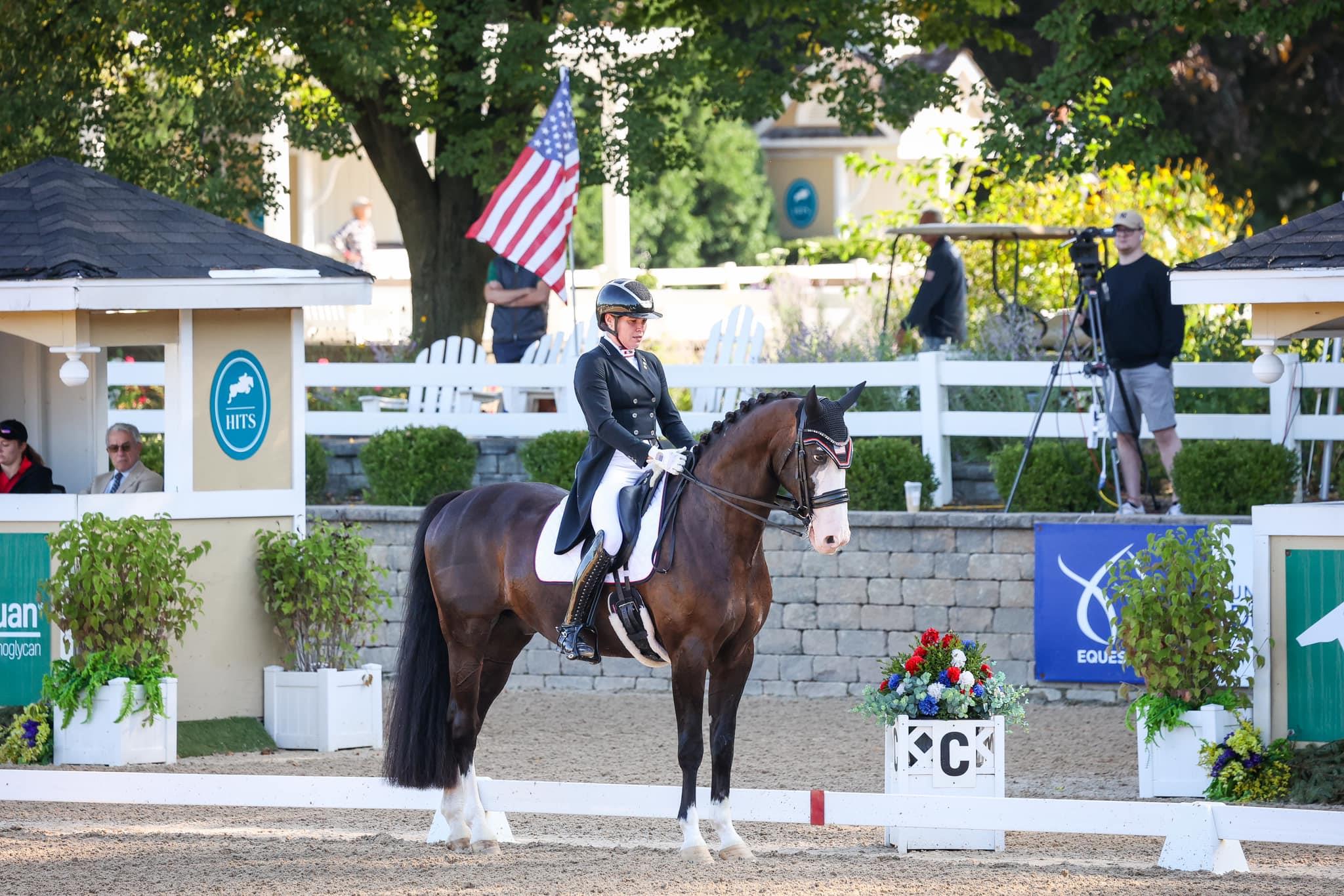 Photo showcasing the U.S. Dressage Festival of Champions