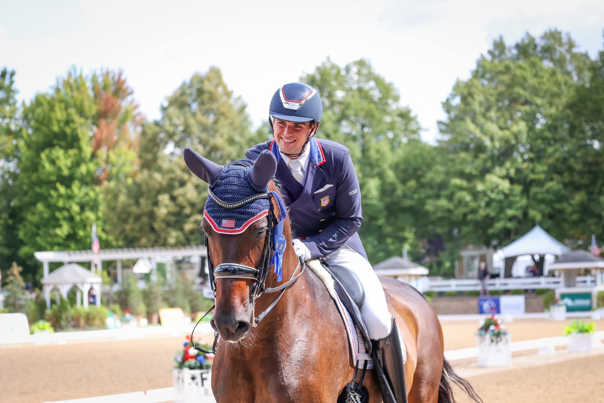 Photo showcasing the U.S. Dressage Festival of Champions
