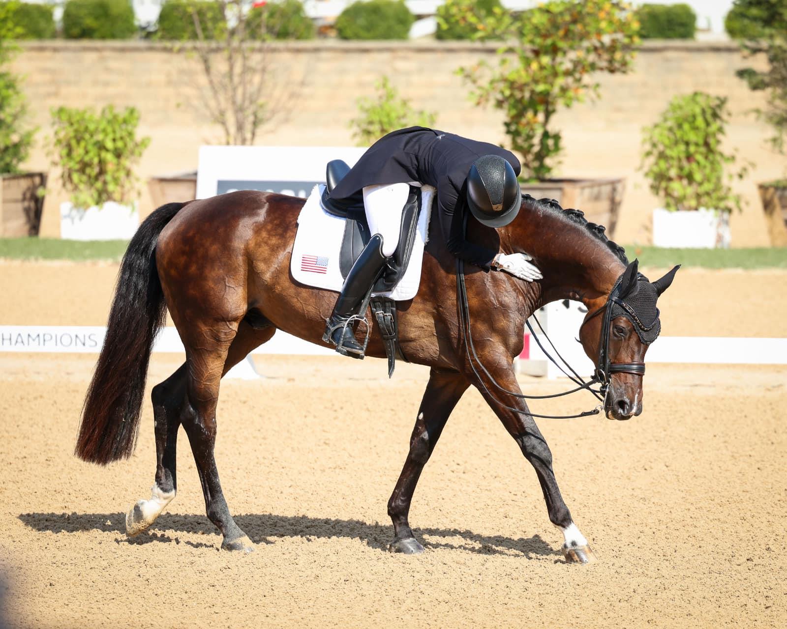 Photo showcasing the U.S. Dressage Festival of Champions