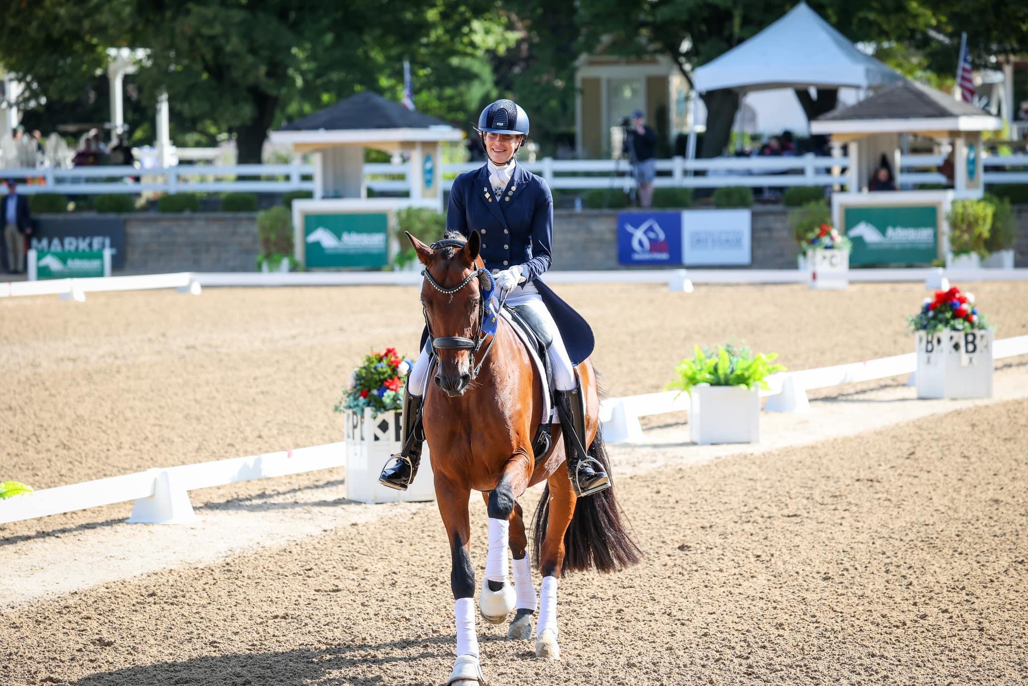 Photo showcasing the U.S. Dressage Festival of Champions
