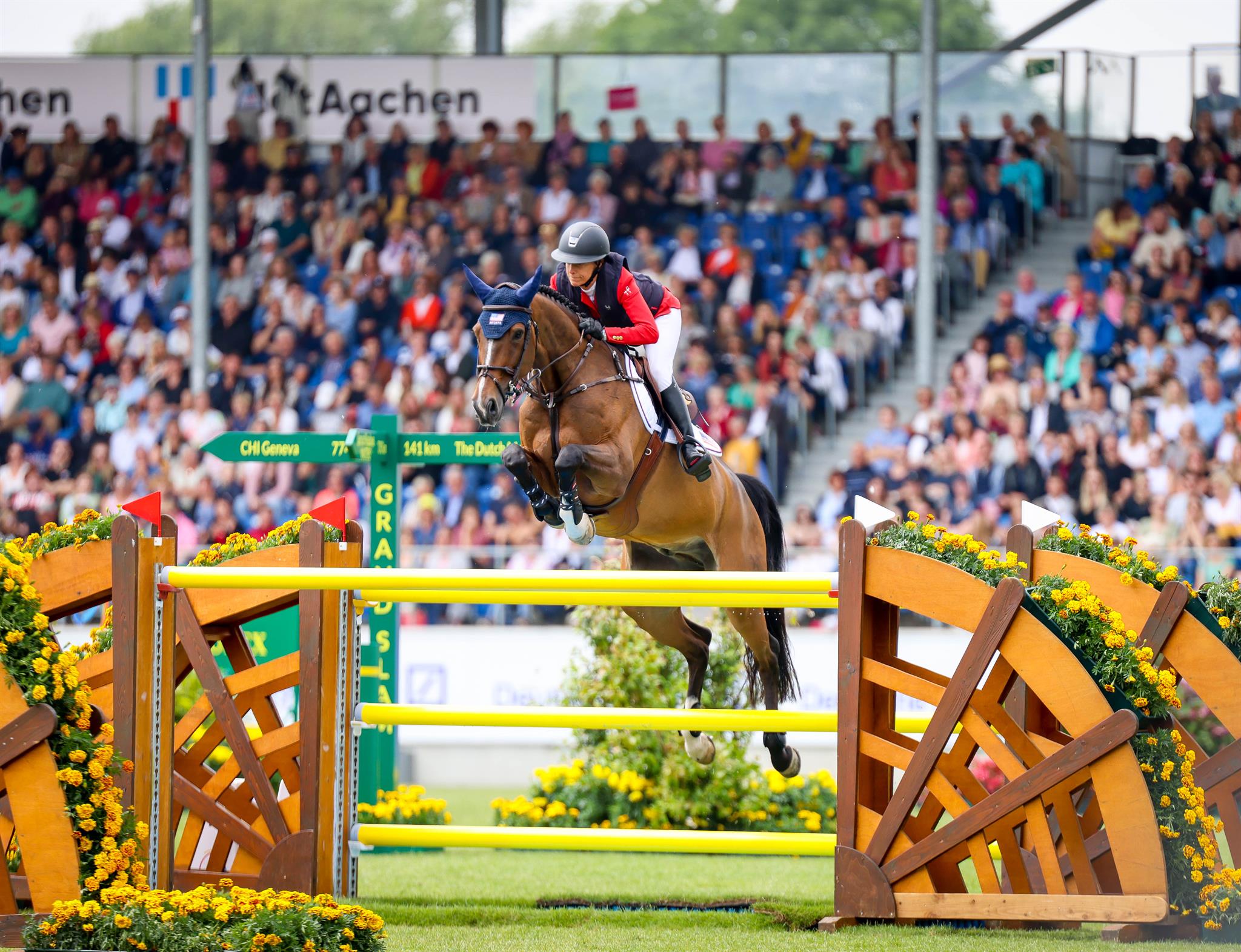 Photo showcasing the CHIO Aachen World Equestrian Festival